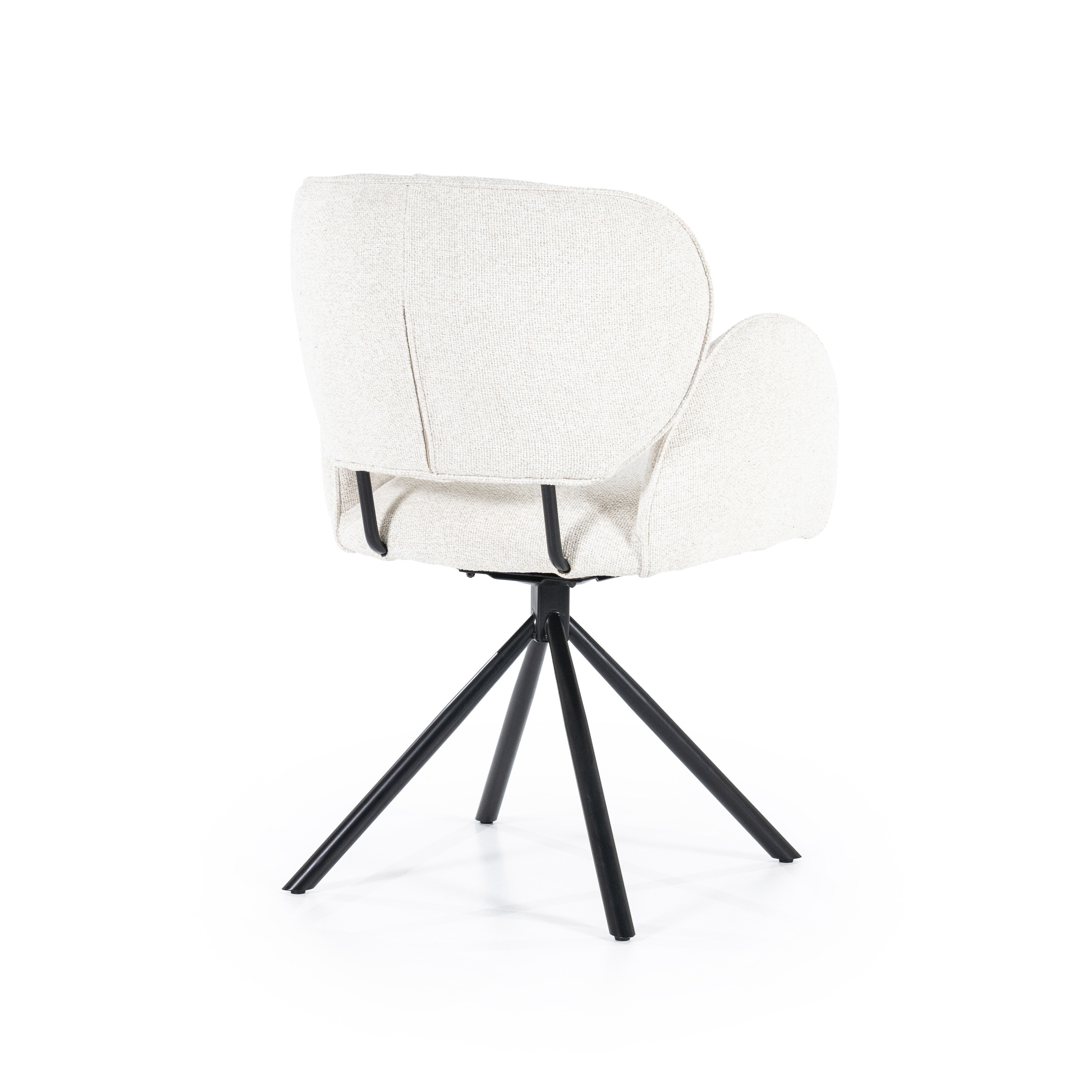 Eleonora Eetkamerstoel 'Rosalin' kleur Beige