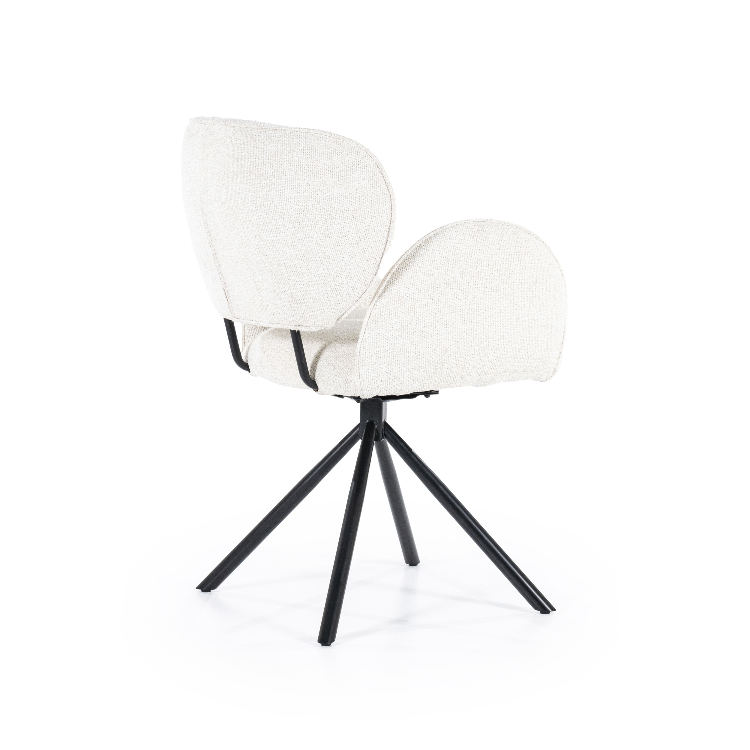 Eleonora Eetkamerstoel 'Rosalin' kleur Beige