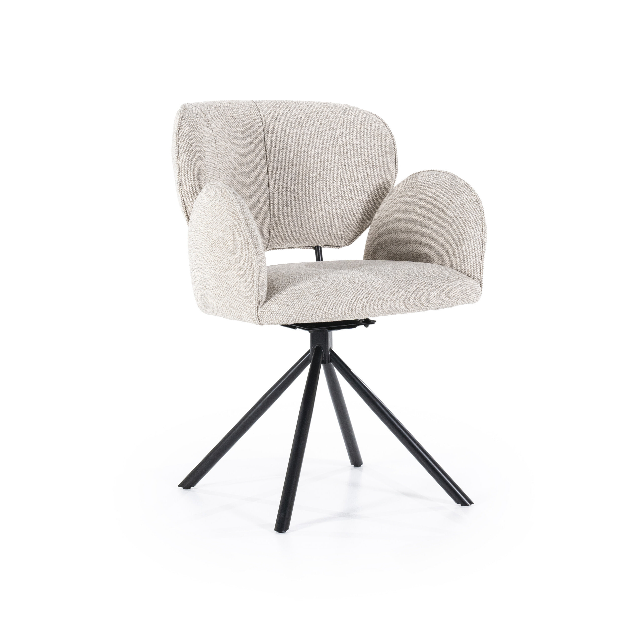 Eleonora Draaibare Eetkamerstoel 'Rosalin' 