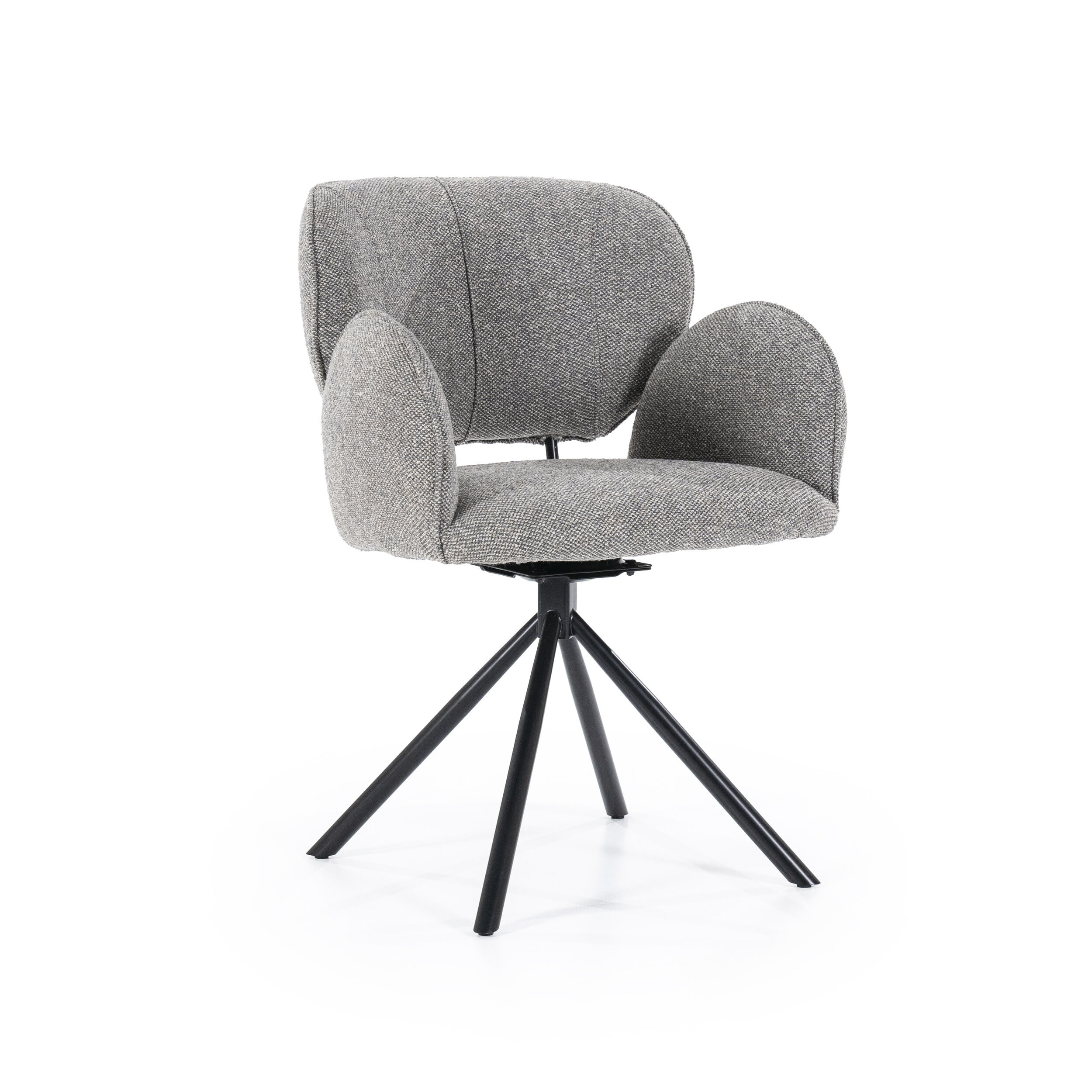 Eleonora Eetkamerstoel 'Rosalin' kleur Bruin