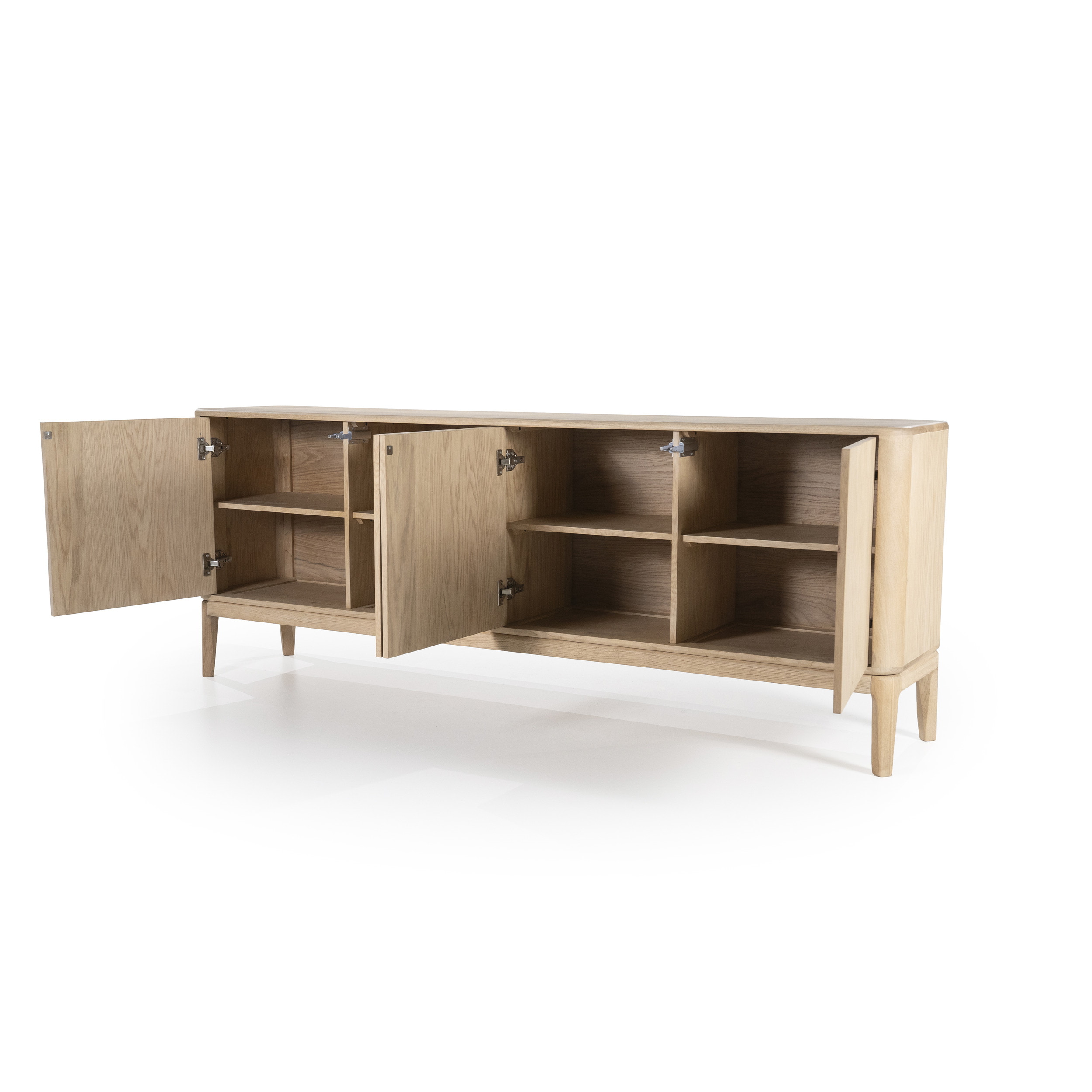 Eleonora Dressoir 'Harvey' Eikenhout, 200cm