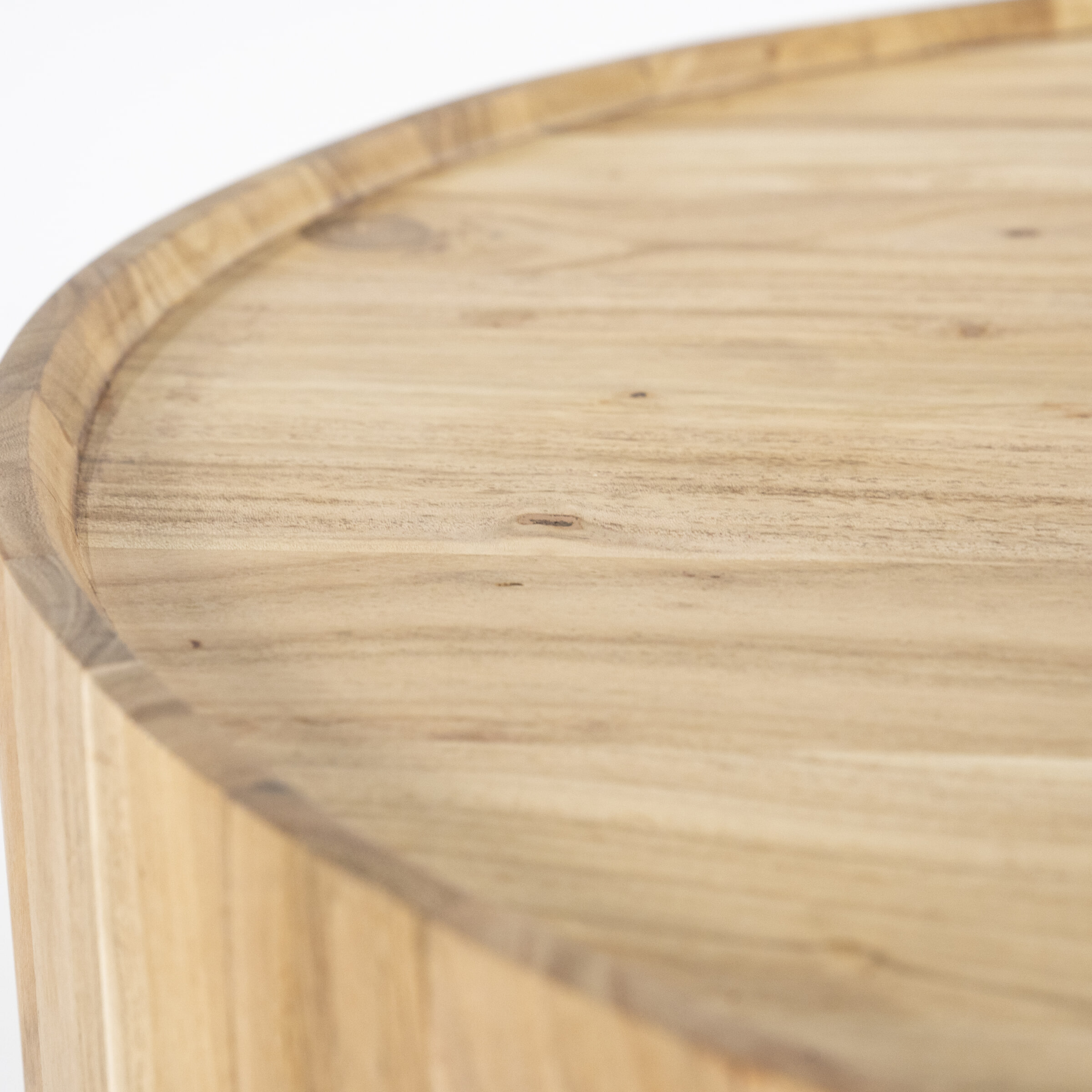 Eleonora Salontafel 'Zayn' Acaciahout, 60cm, kleur Naturel