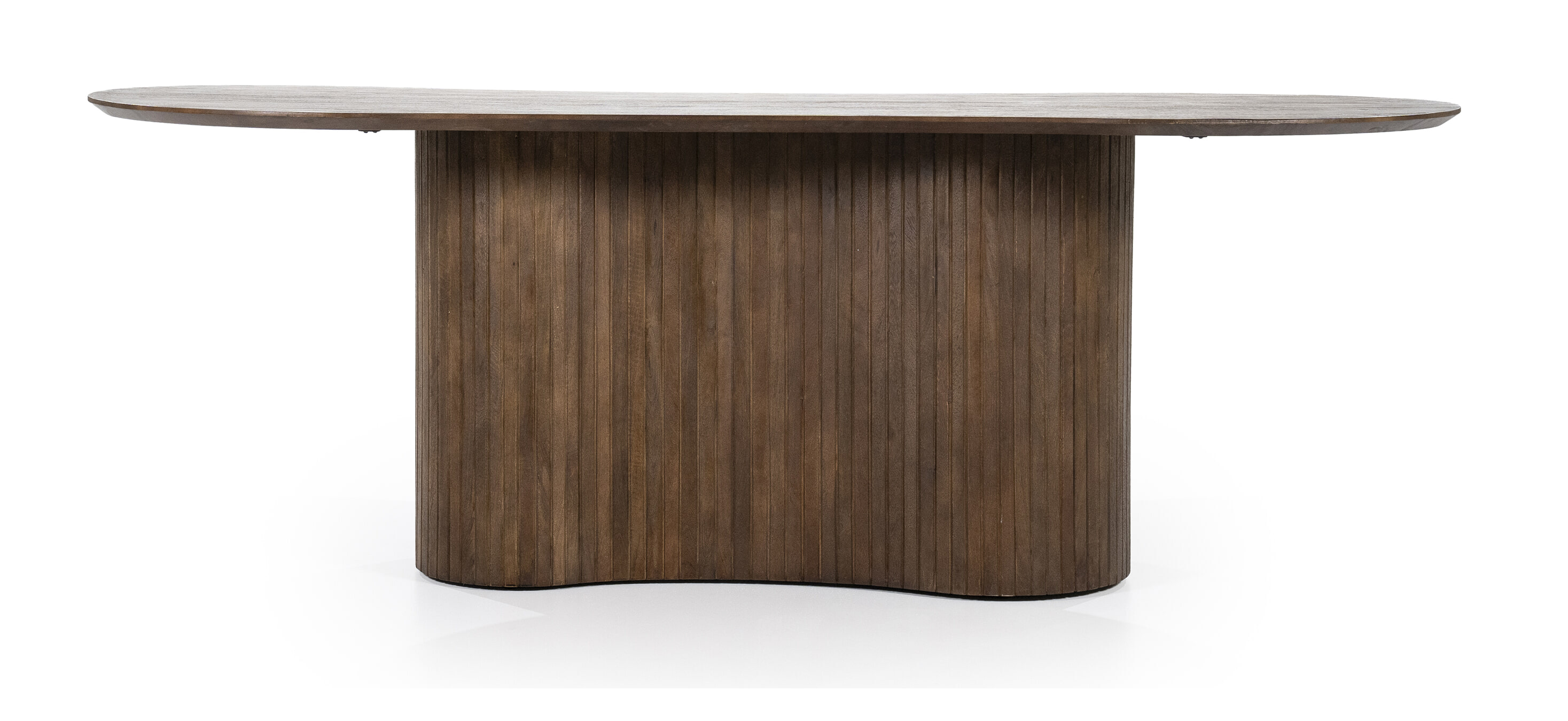 Eleonora Organische Eettafel 'Jordy' Mangohout, 200 x 110cm