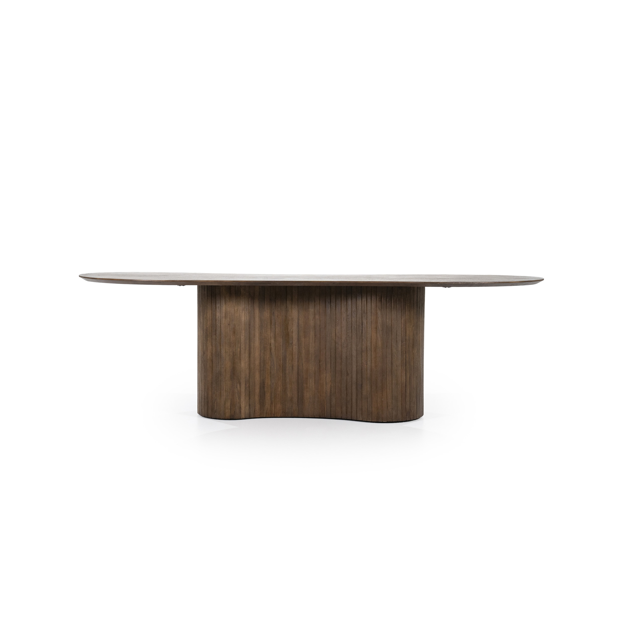 Eleonora Organische Eettafel 'Jordy' Mangohout, 250 x 110cm
