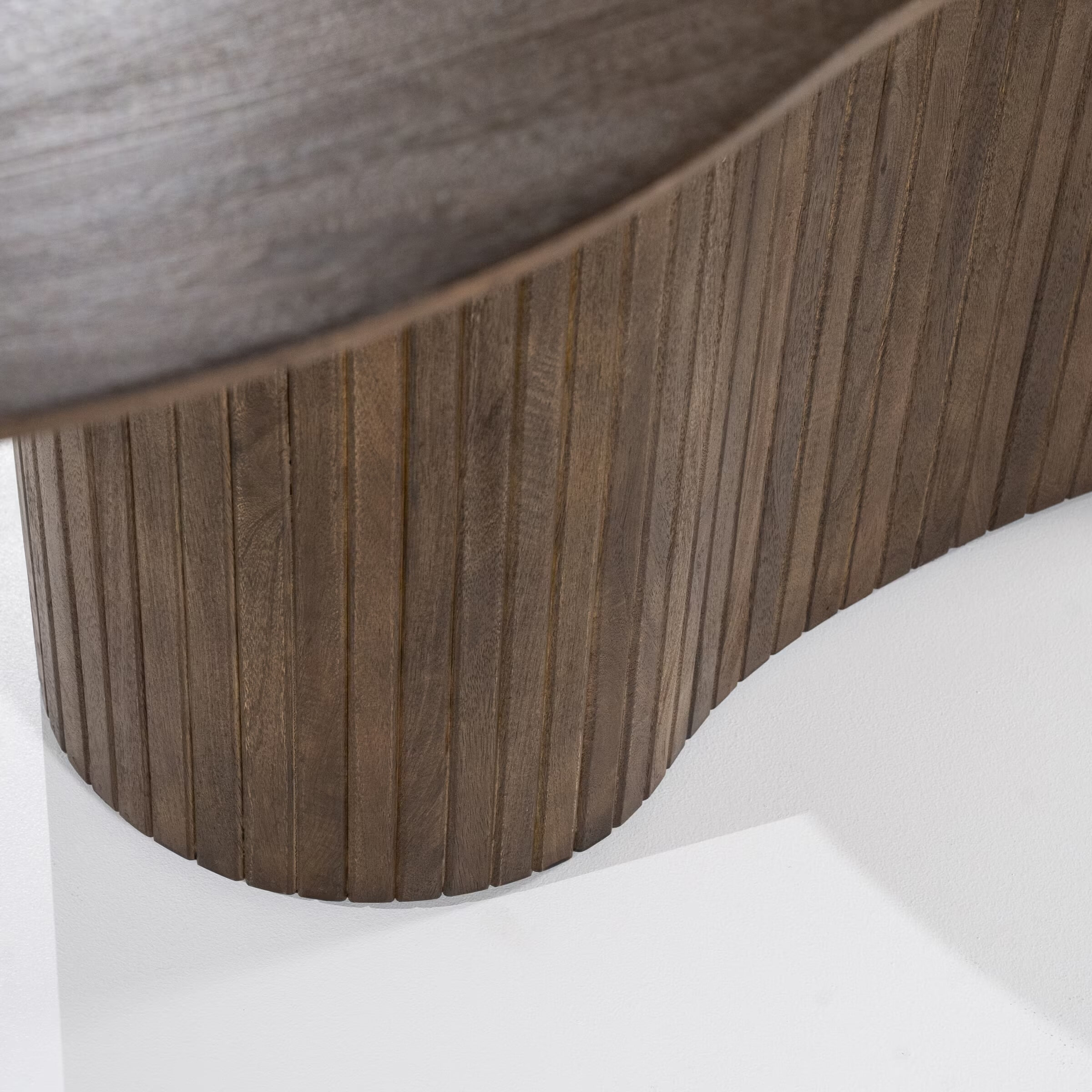 Eleonora Organische Eettafel 'Jordy' Mangohout, 200 x 110cm
