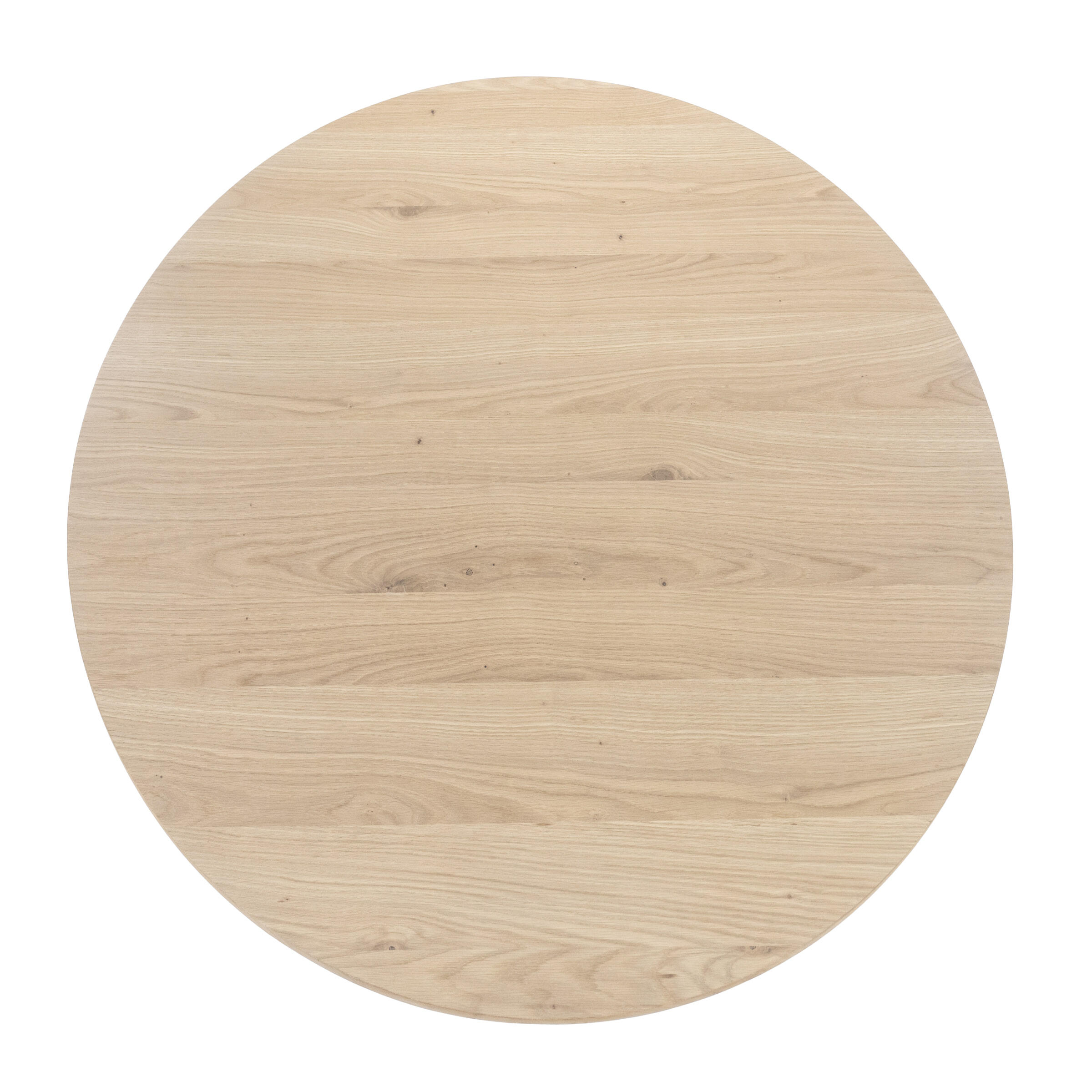 Eleonora Ronde Eettafel 'Nola' Eikenhout, 130cm