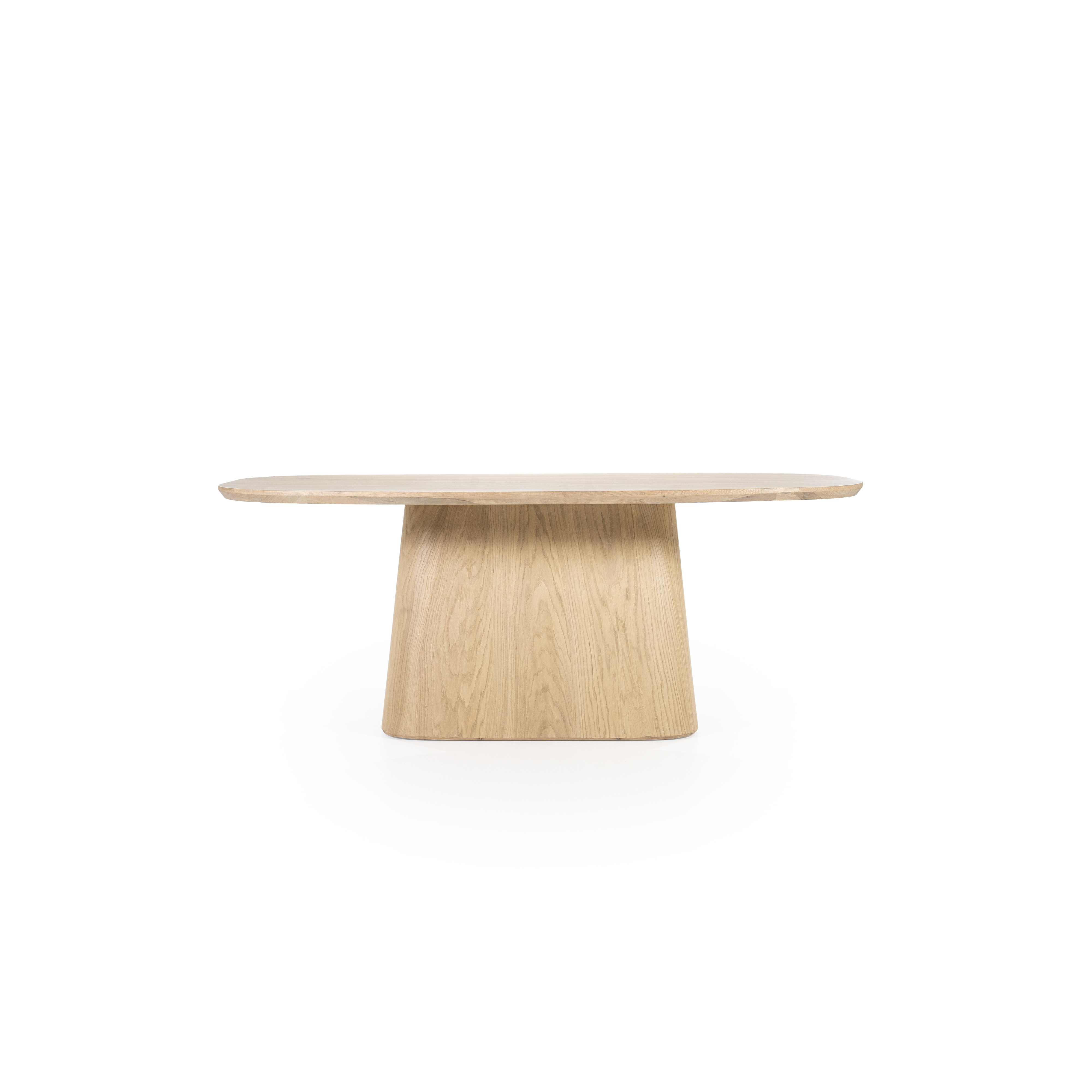 Eleonora Deens Ovale Eettafel 'Nola' Eikenhout, 200 x 110cm