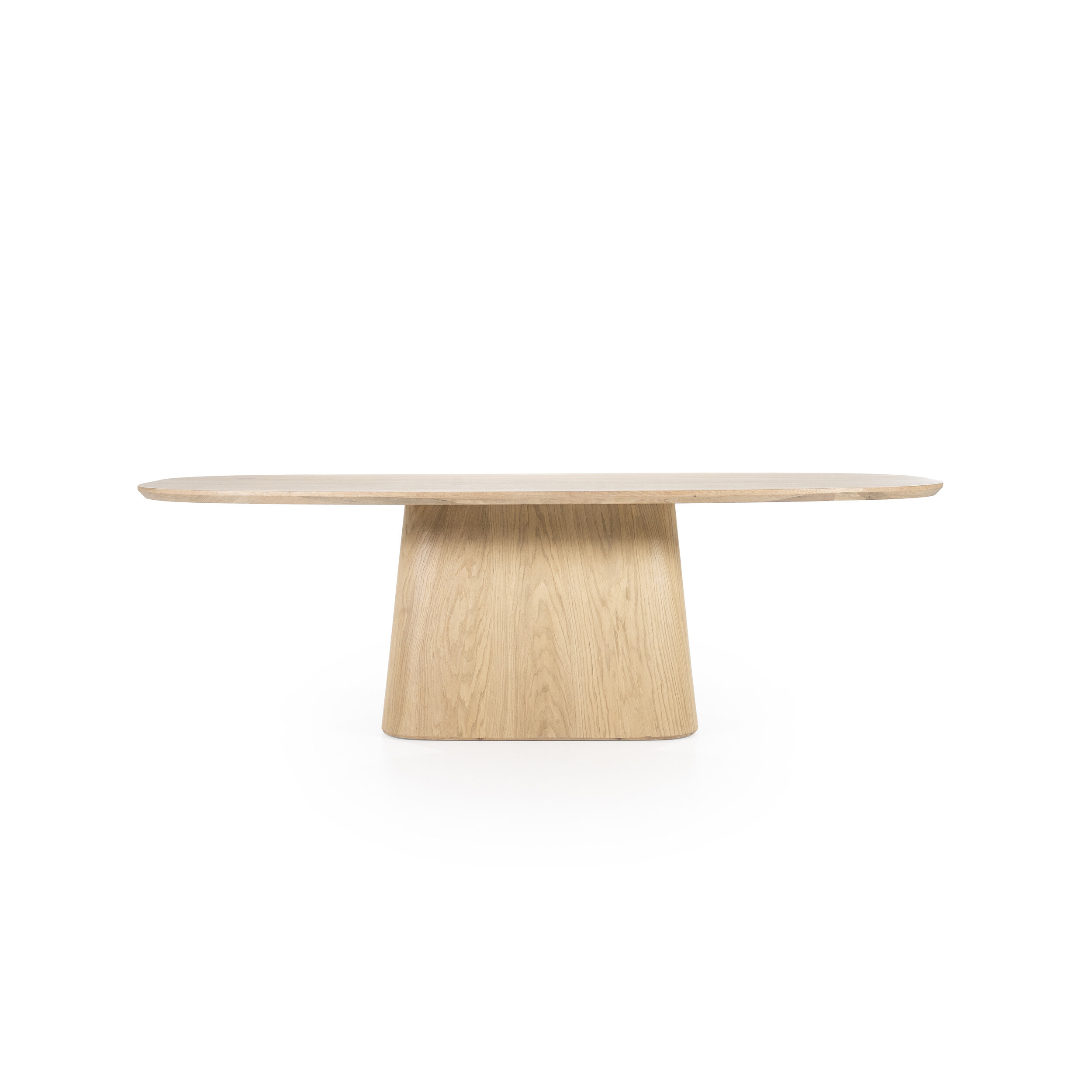 Eleonora Deens Ovale Eettafel 'Nola' Eikenhout, 250 x 110cm