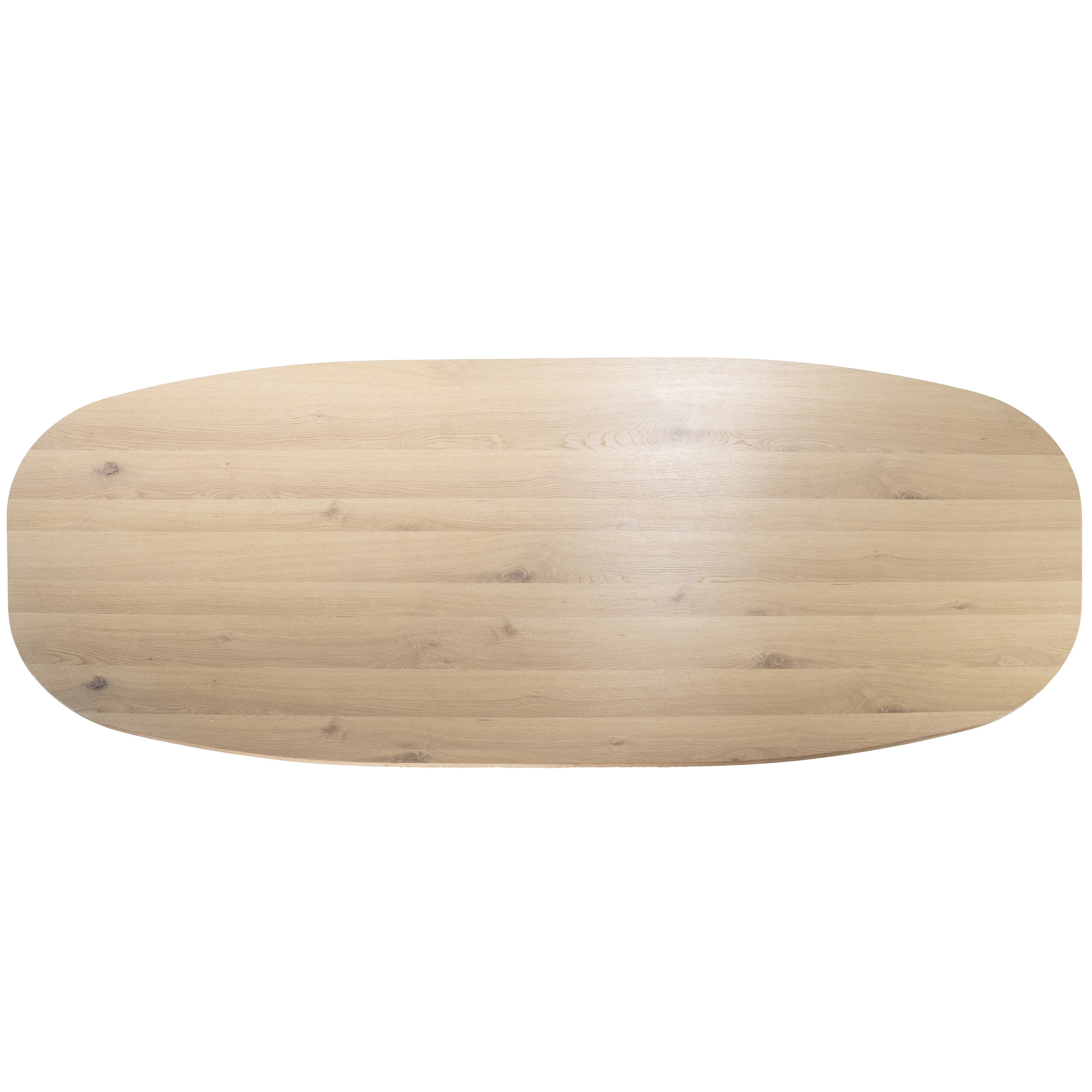 Eleonora Deens Ovale Eettafel 'Nola' Eikenhout, 250 x 110cm