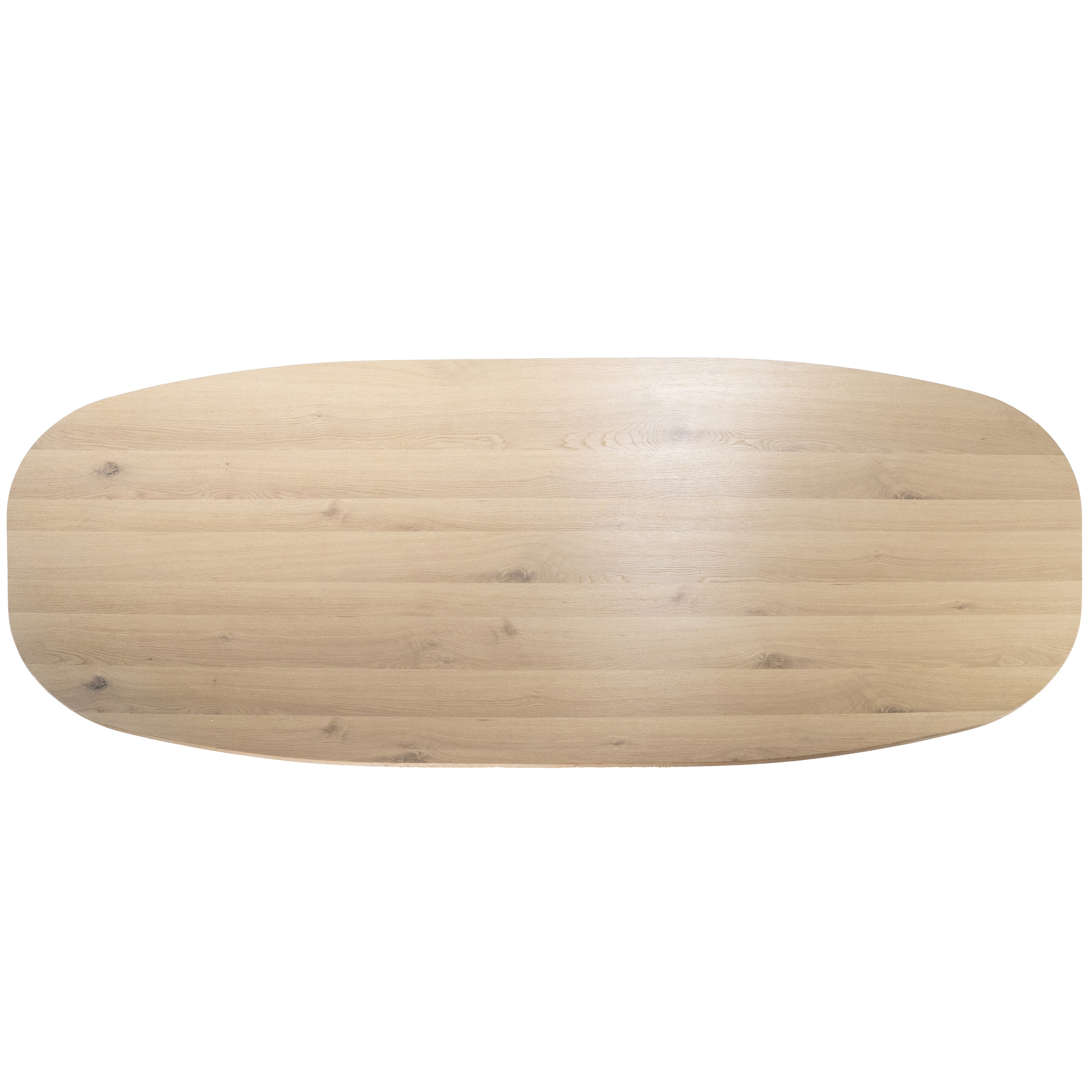 Eleonora Deens Ovale Eettafel 'Nola' Eikenhout, 300 x 110cm