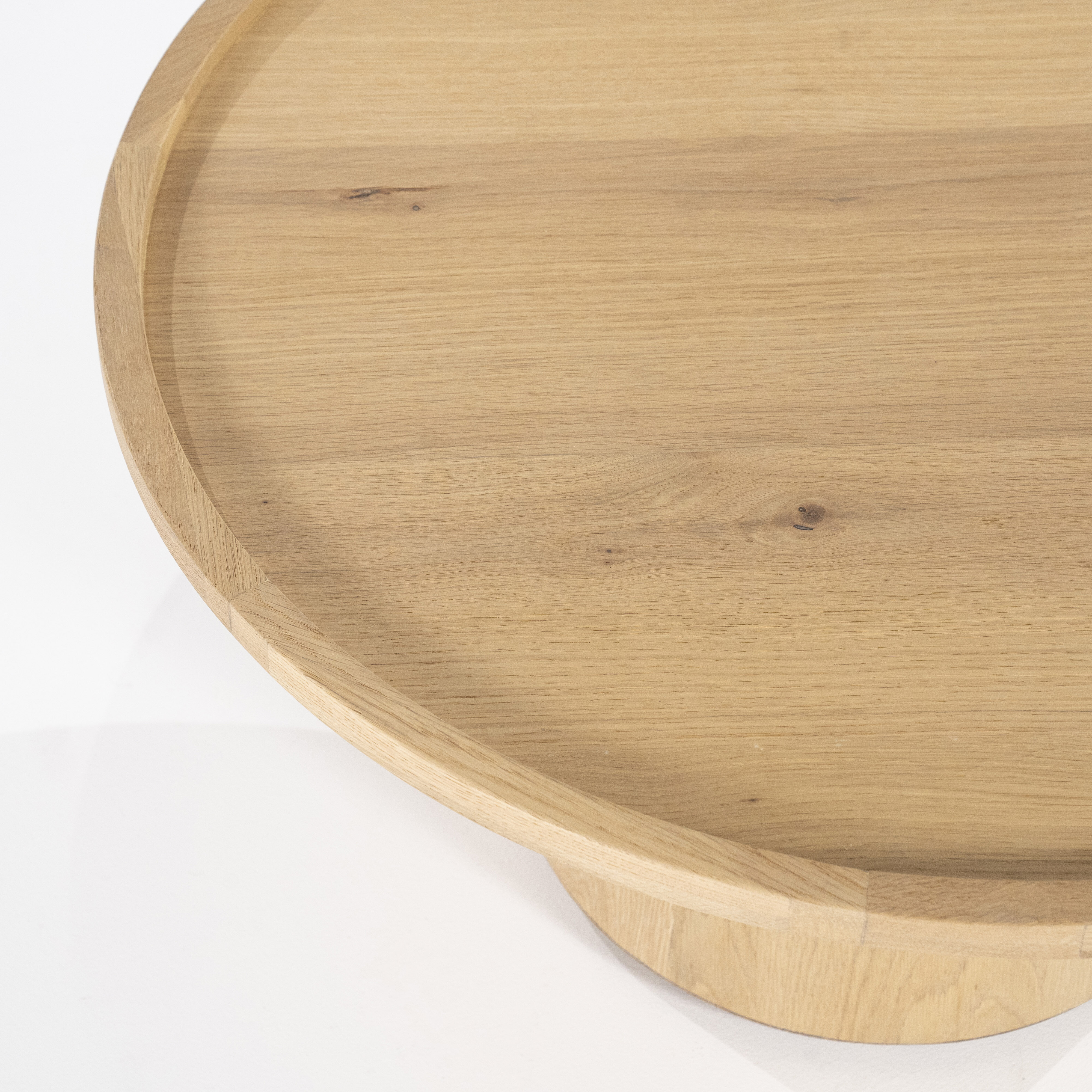 Eleonora Salontafel 'Leia' Eikenhout, 80cm