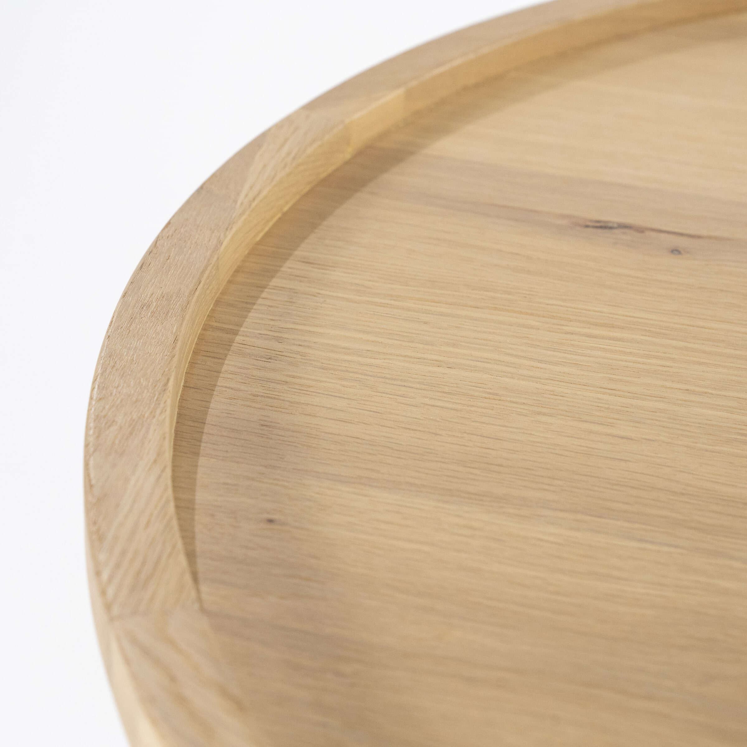 Eleonora Salontafel 'Leia' Eikenhout, 80cm