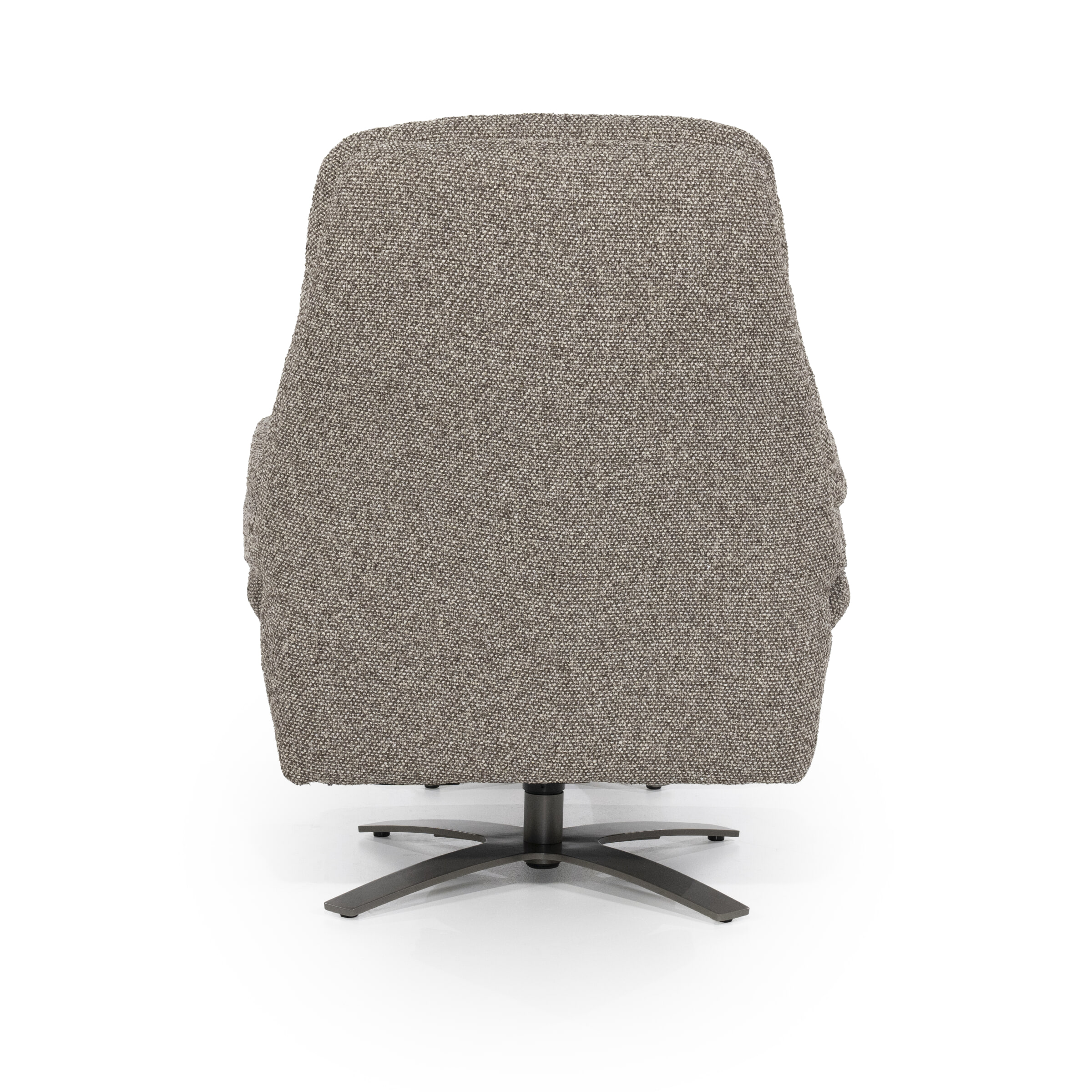 Eleonora Verstelbare Fauteuil 'Caleb' Met voetenbank, kleur Taupe