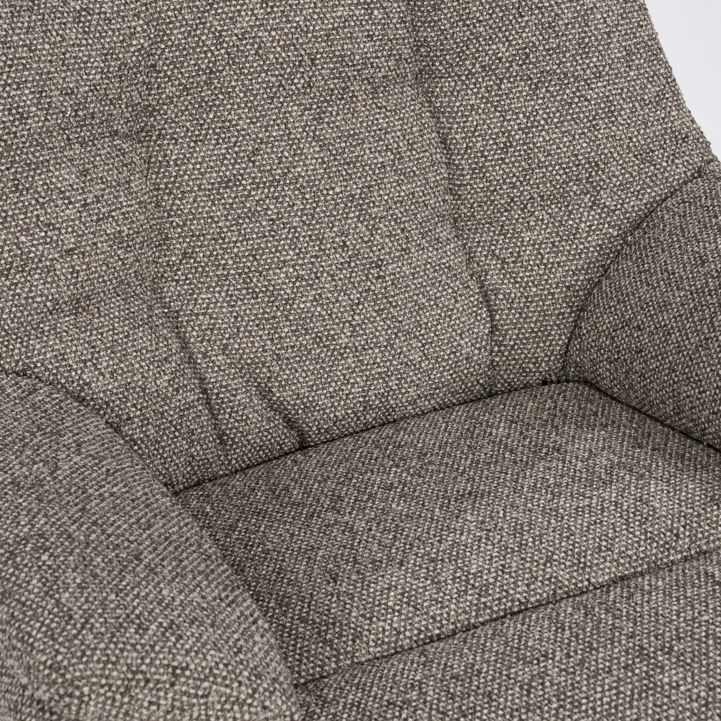 Eleonora Verstelbare Fauteuil 'Caleb' Met voetenbank, kleur Taupe