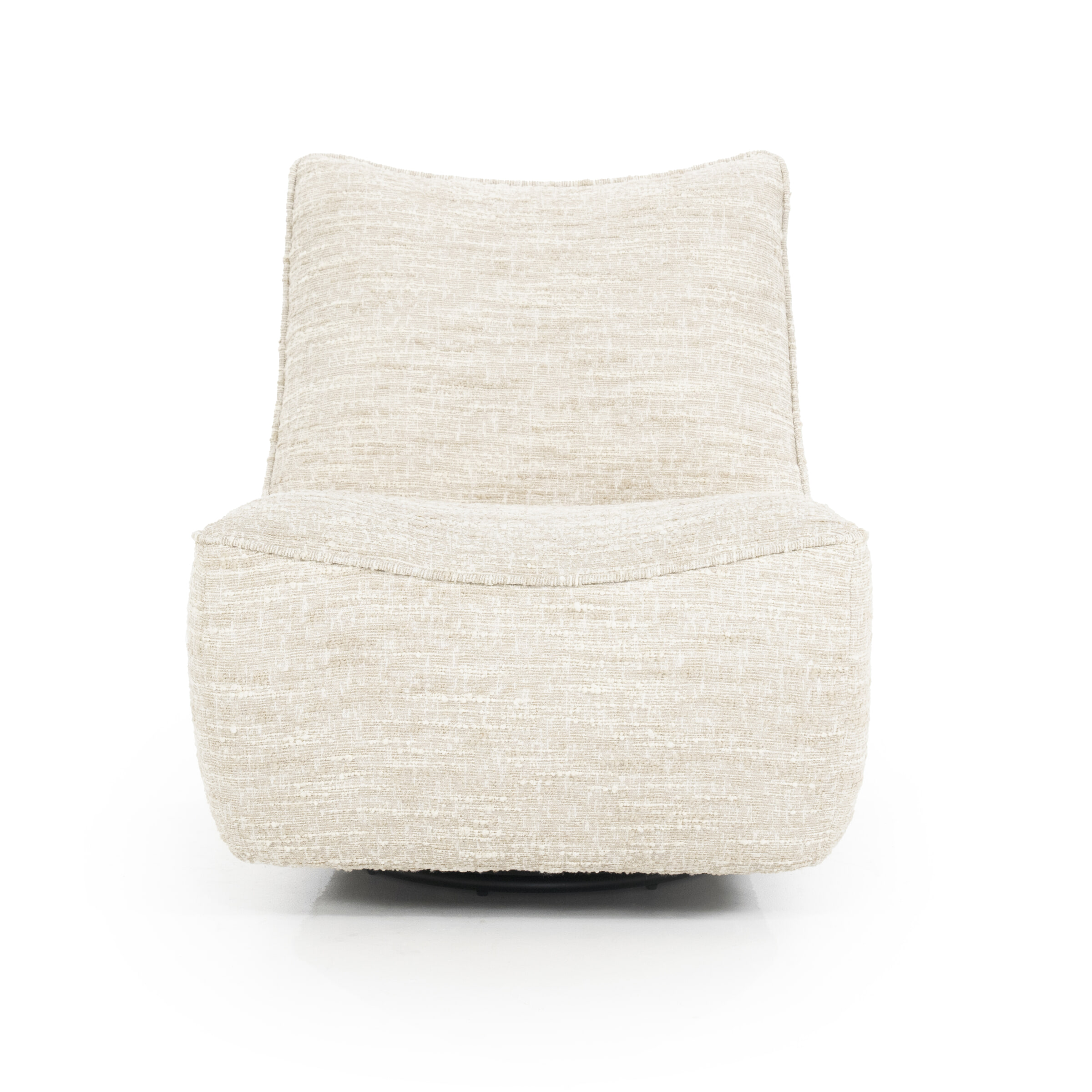 Eleonora Draaifauteuil 'Loys' Chenille, kleur Beige