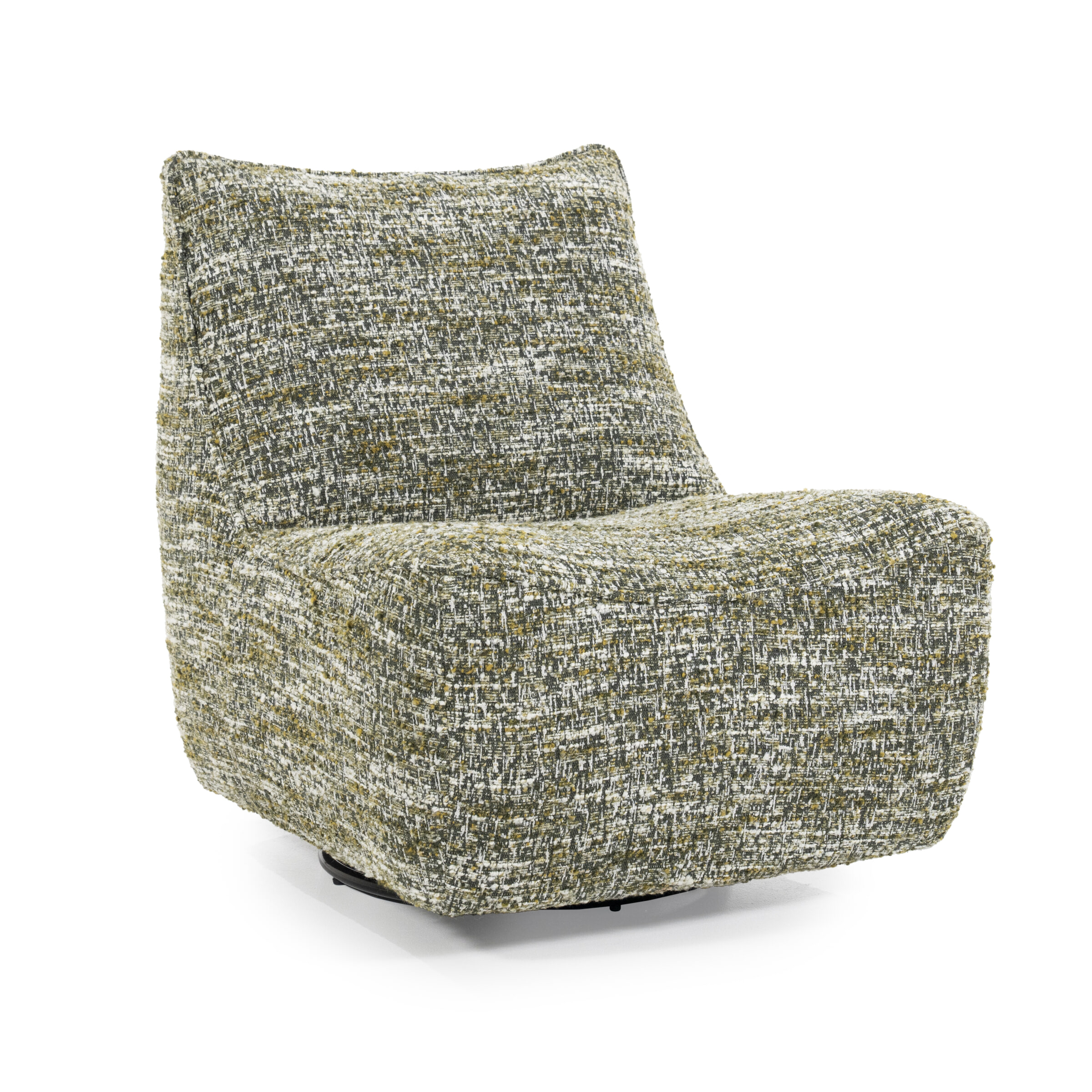 Eleonora Draaifauteuil Loys Chenille - Groen