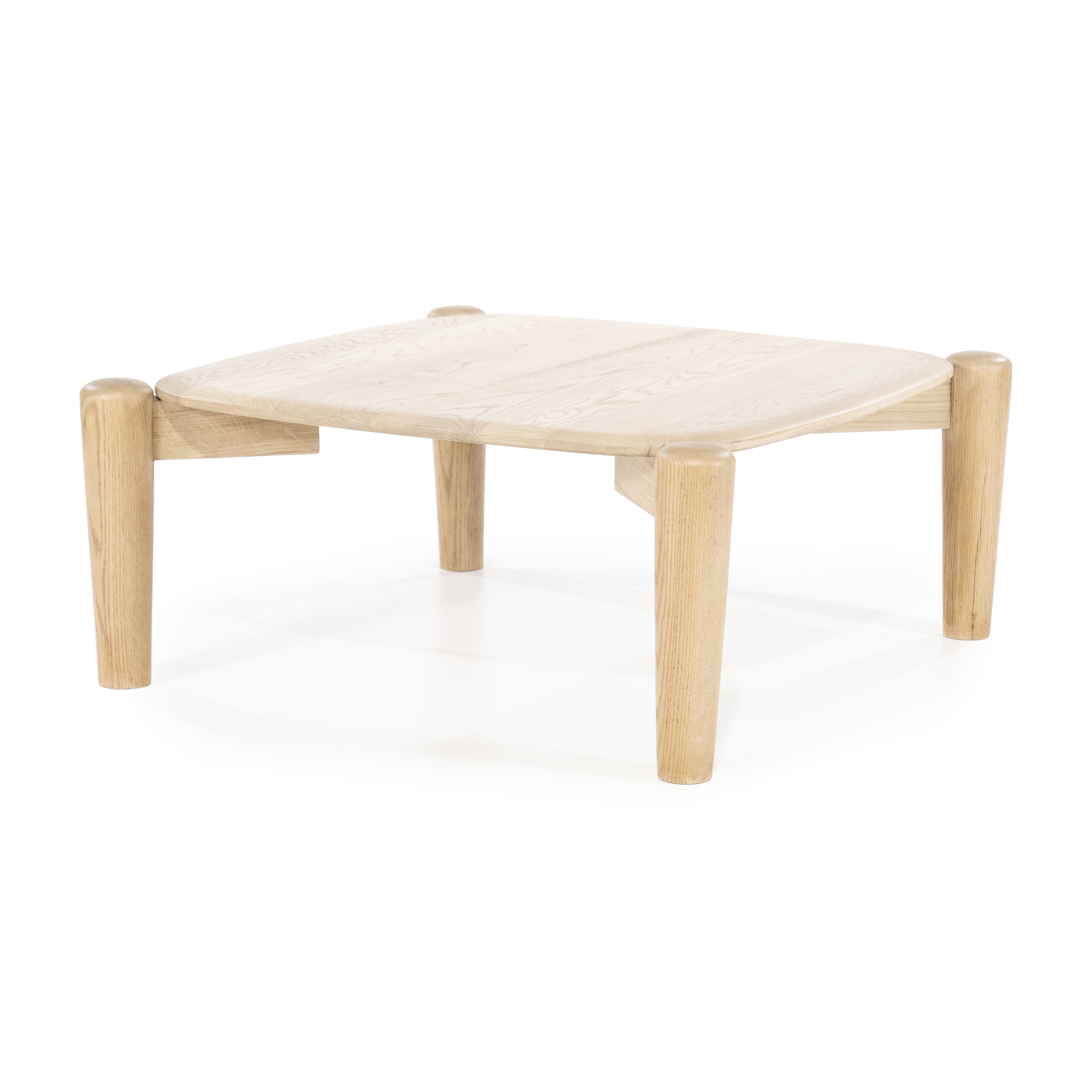 Eleonora Salontafel Selbu Eiken, 80 x 80cm - Naturel