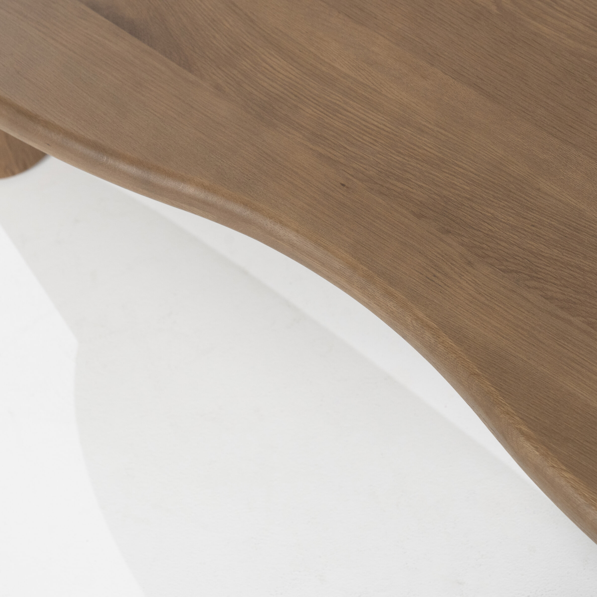 Eleonora Organische Salontafel 'Josh' Eiken, 140 x 60cm, kleur Bruin