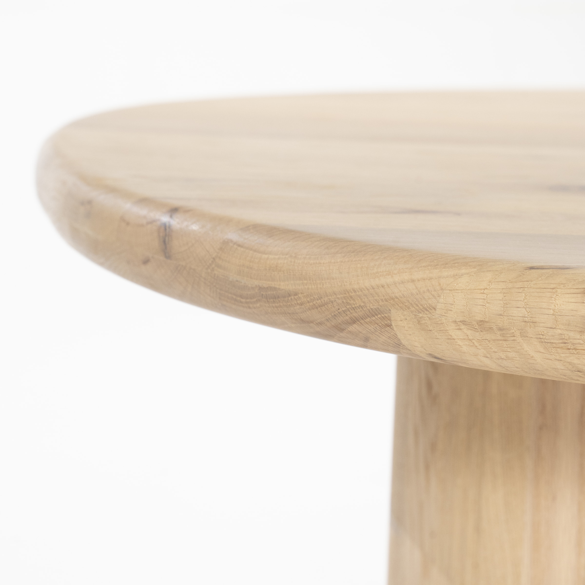 Eleonora Organische Eettafel 'Josh' Eiken, 250 x 110cm, kleur Naturel
