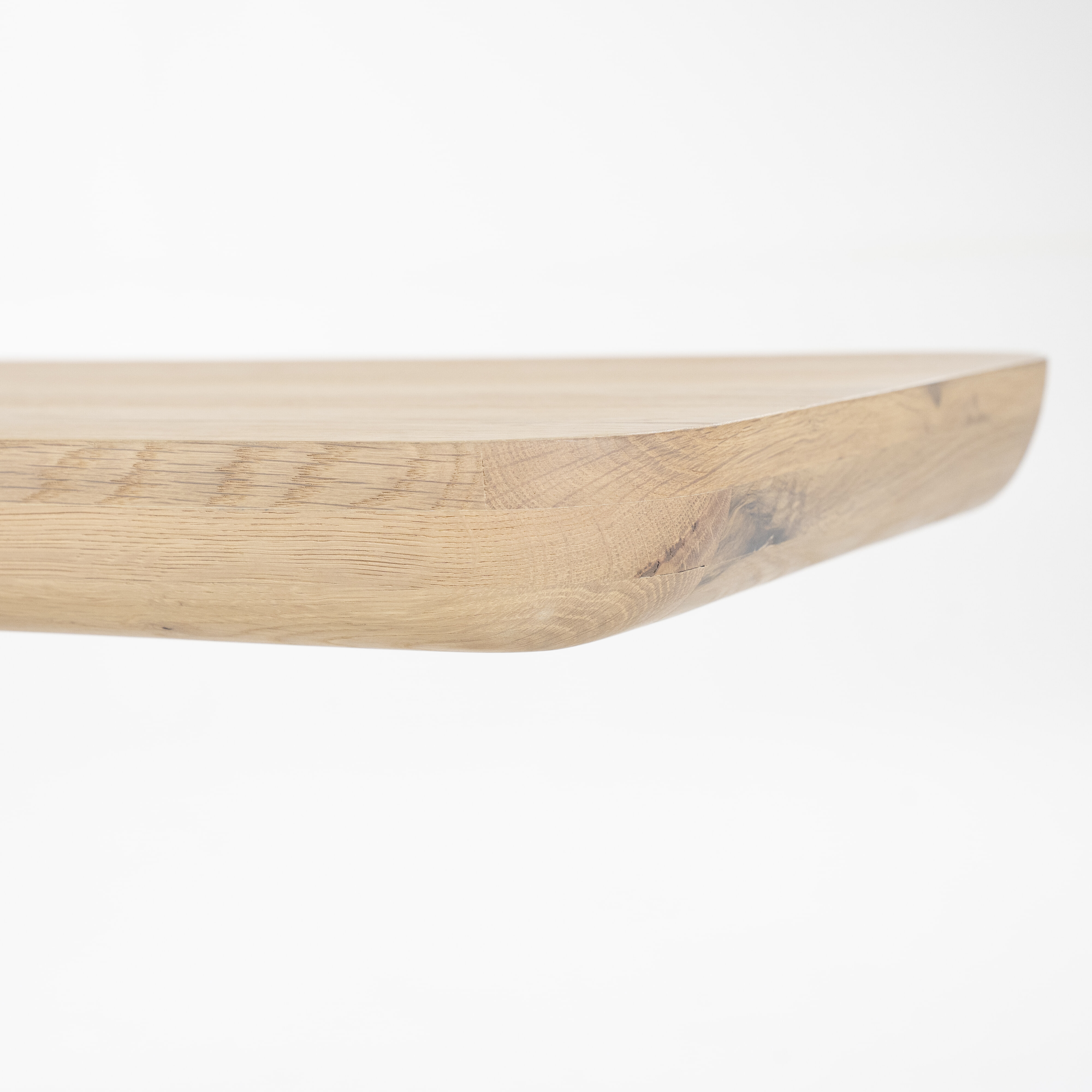 Eleonora Sidetable 'Leon' Eiken, 200cm, kleur Naturel