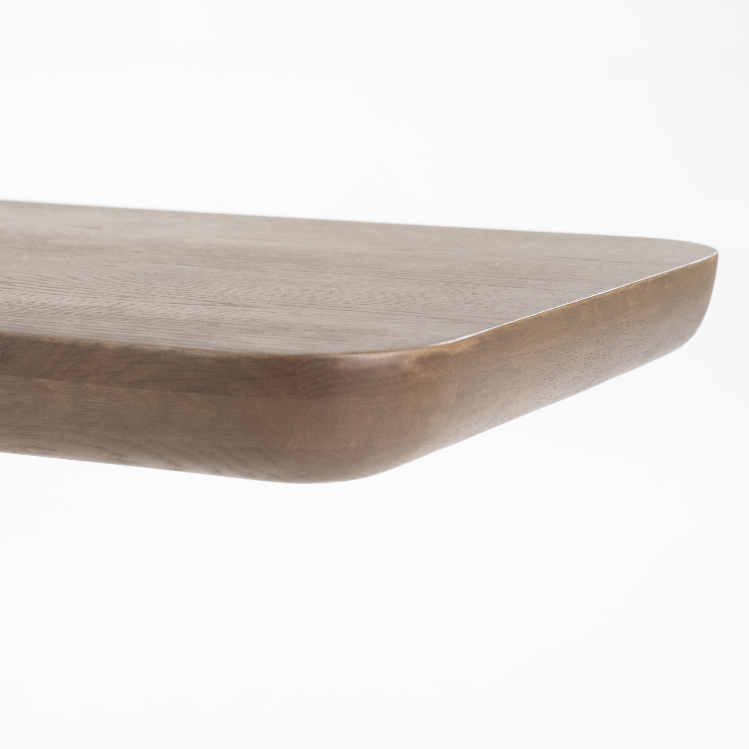 Eleonora Sidetable 'Leon' Eiken, 200cm, kleur Bruin