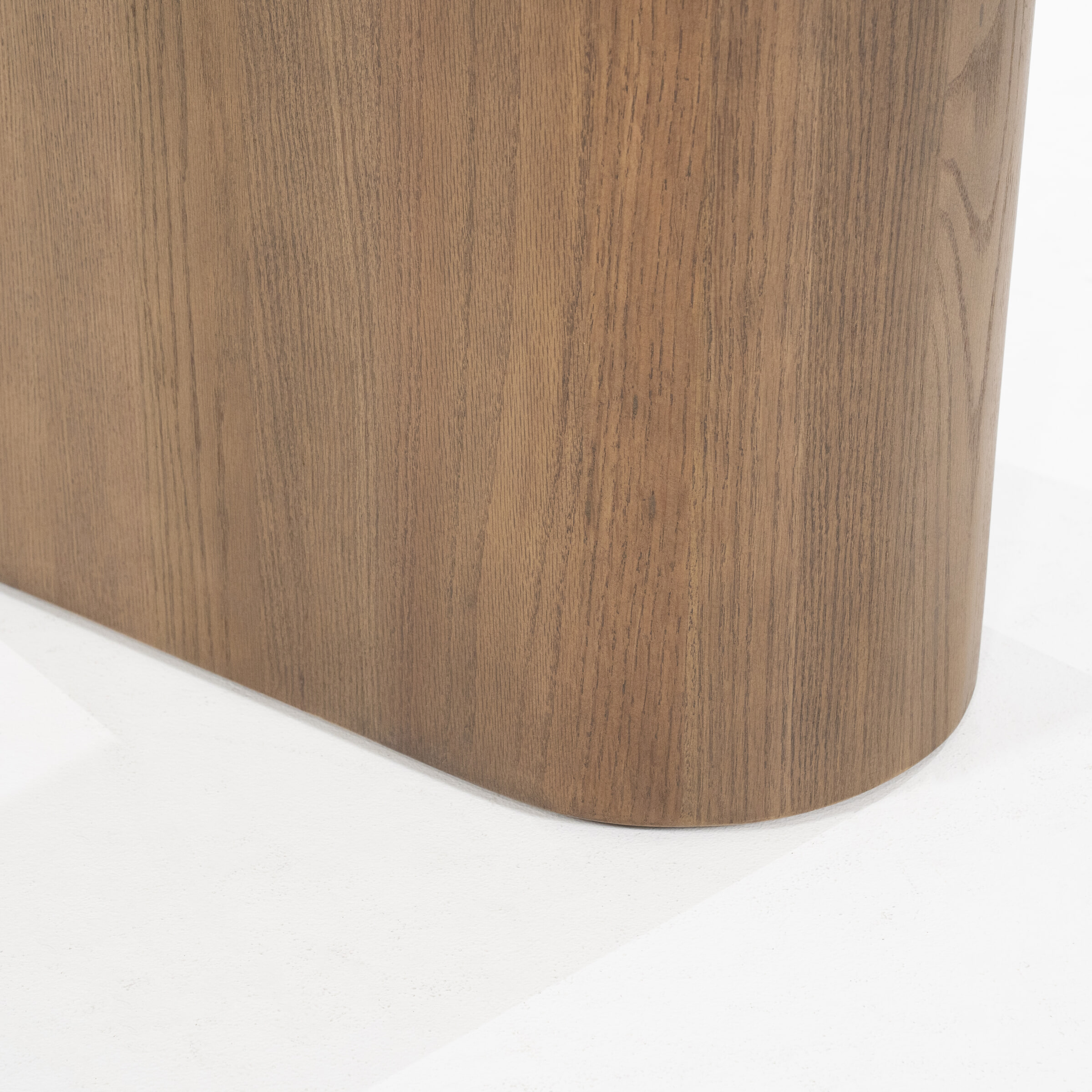 Eleonora Sidetable 'Leon' Eiken, 200cm, kleur Bruin