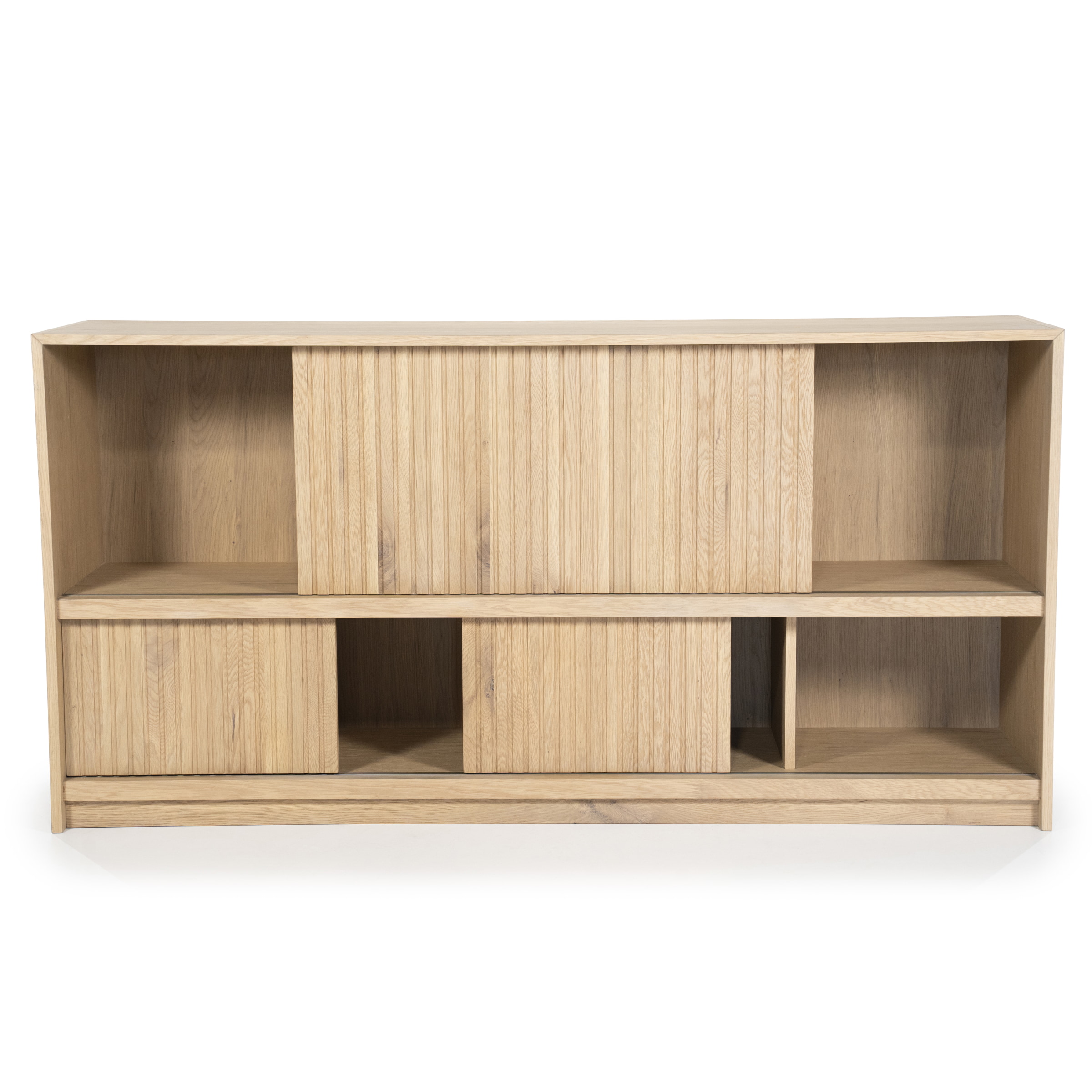Eleonora Dressoir 'Milo' Eiken, 180cm, kleur Naturel