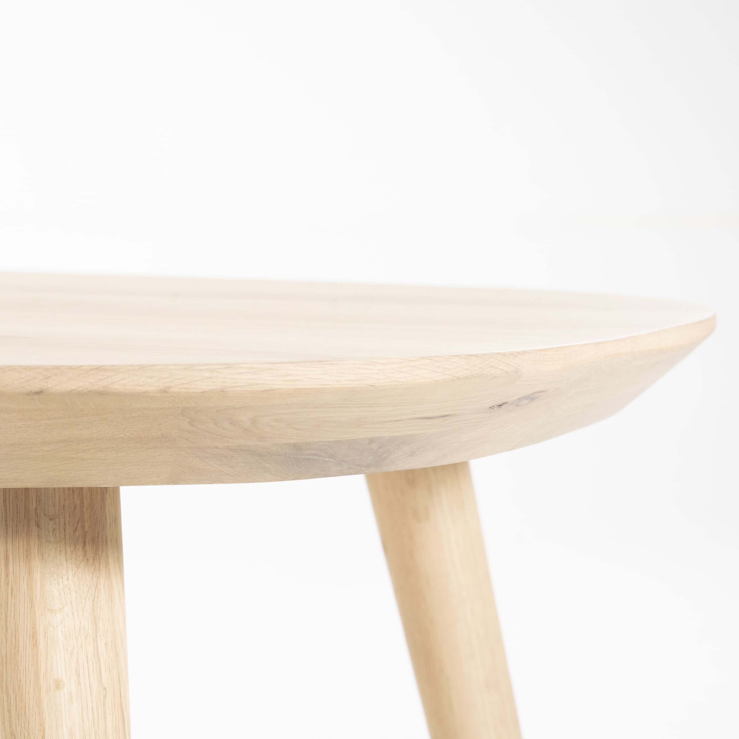 Eleonora Deens Ovale Eettafel 'Elijah' Eiken, 220 x 100cm, kleur Naturel