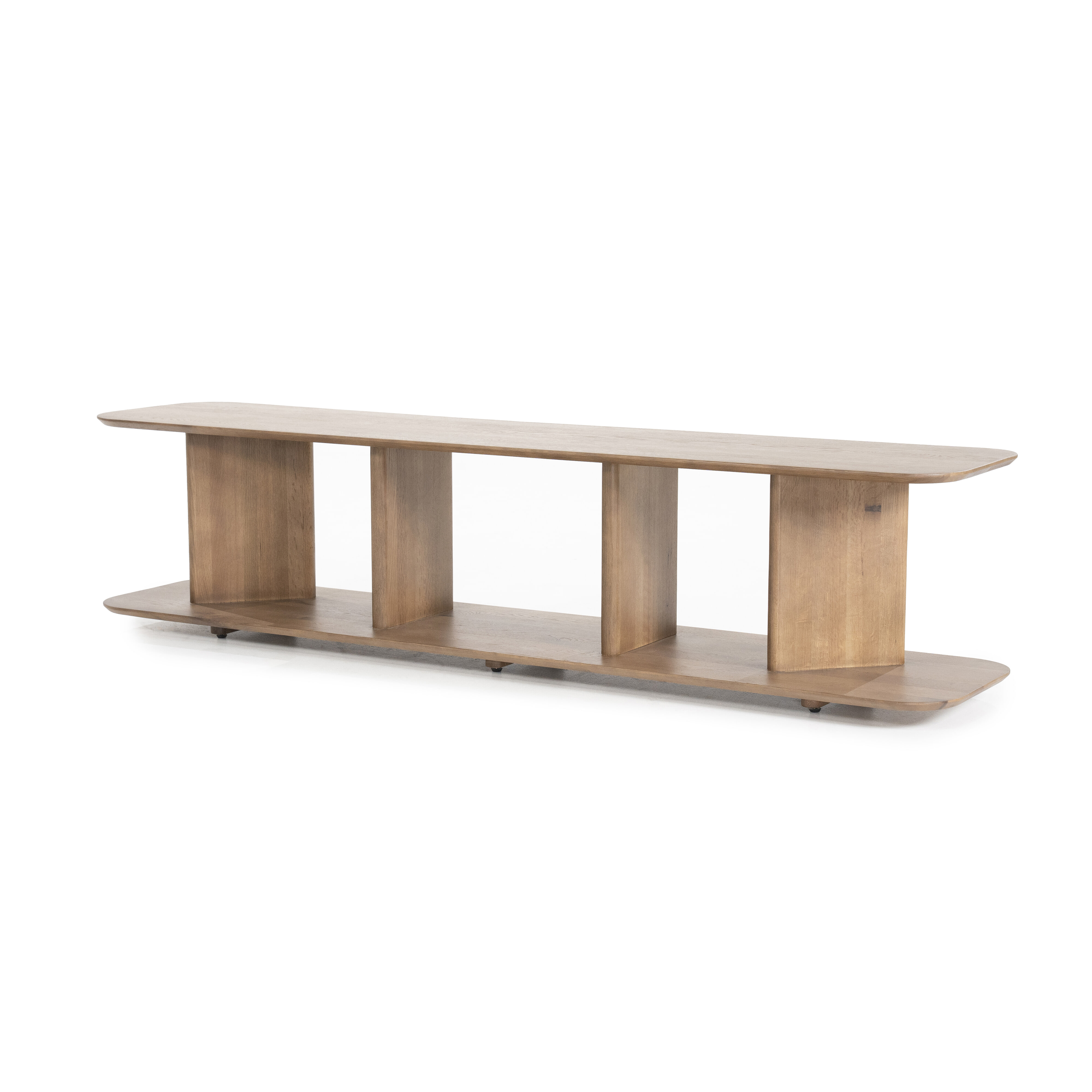 Eleonora TV-meubel 'Ty' Eiken, 180cm, kleur Bruin