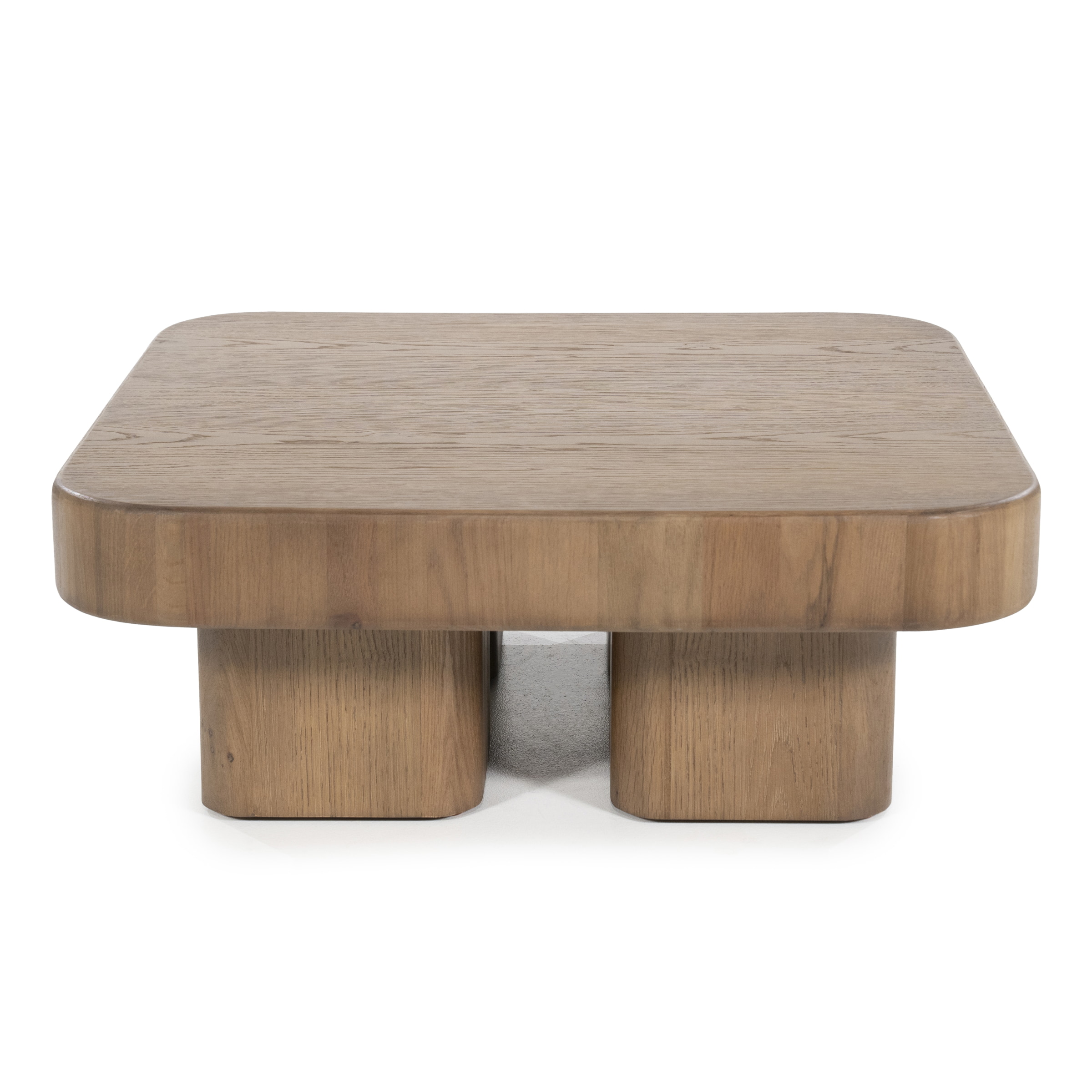 Eleonora Salontafel 'Harmonie' Eiken, 80 x 80cm, kleur Bruin