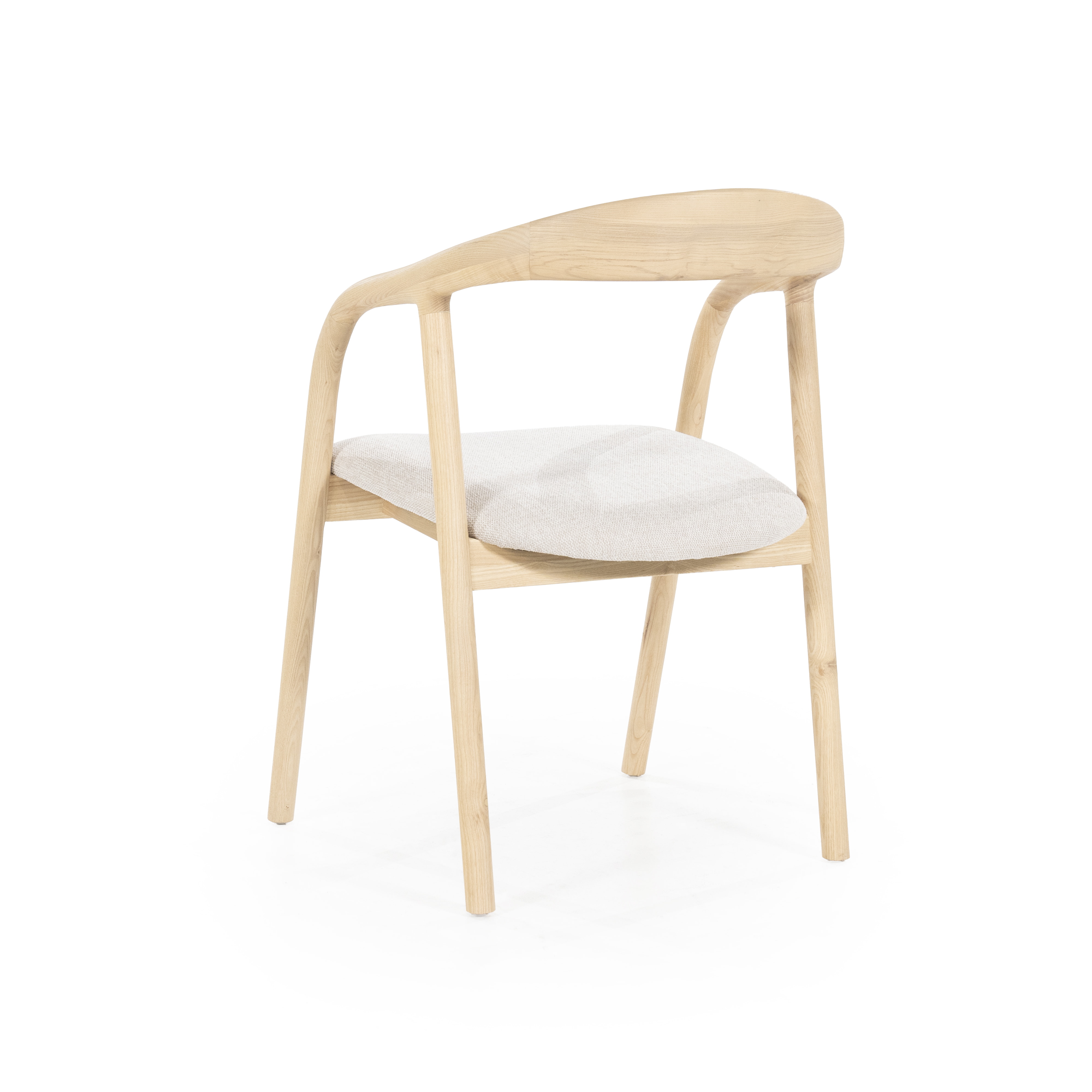 Eleonora Eetkamerstoel 'Rayven' kleur Naturel