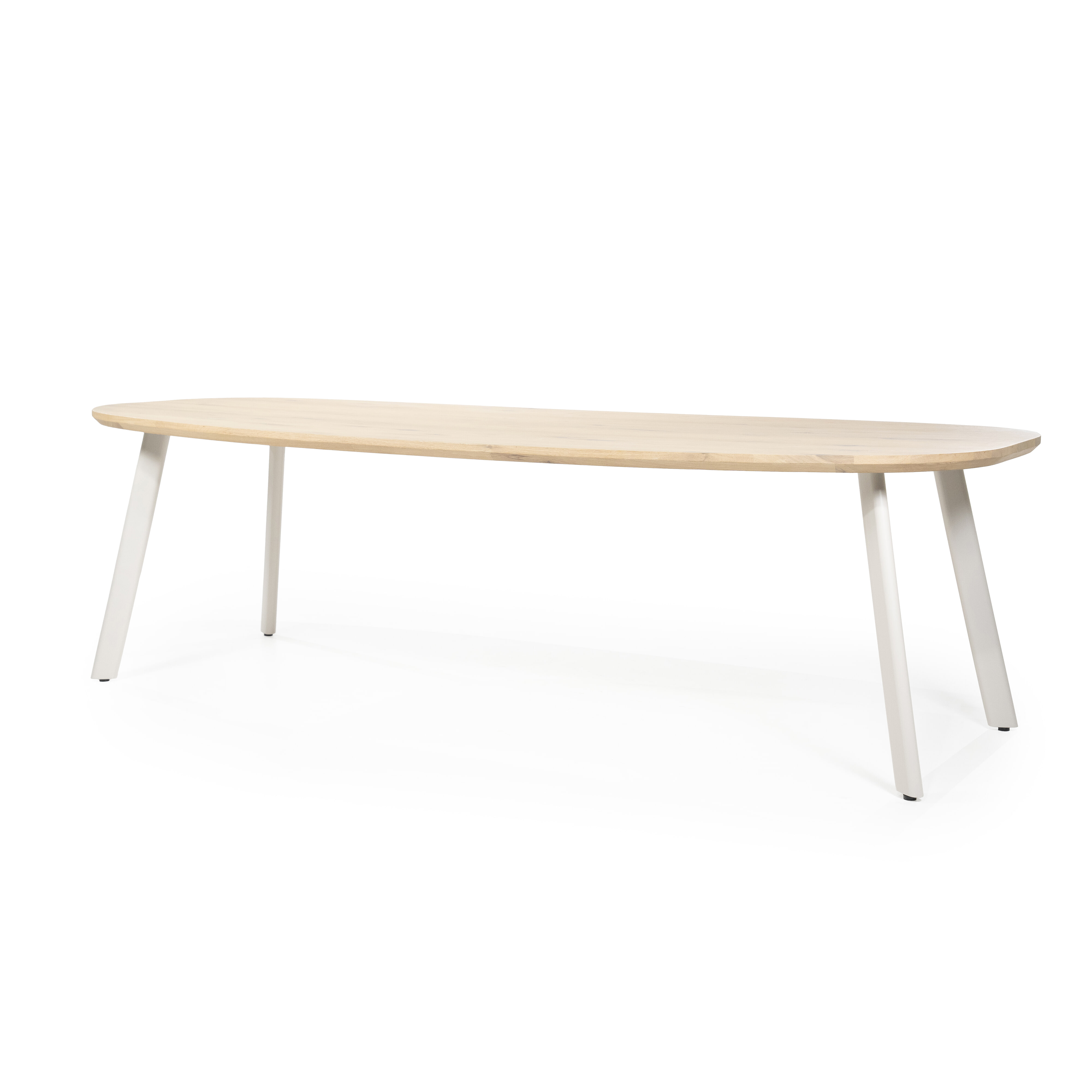 Eleonora Deens Ovale Eettafel Dion Eiken, 260 x 110cm - Naturel