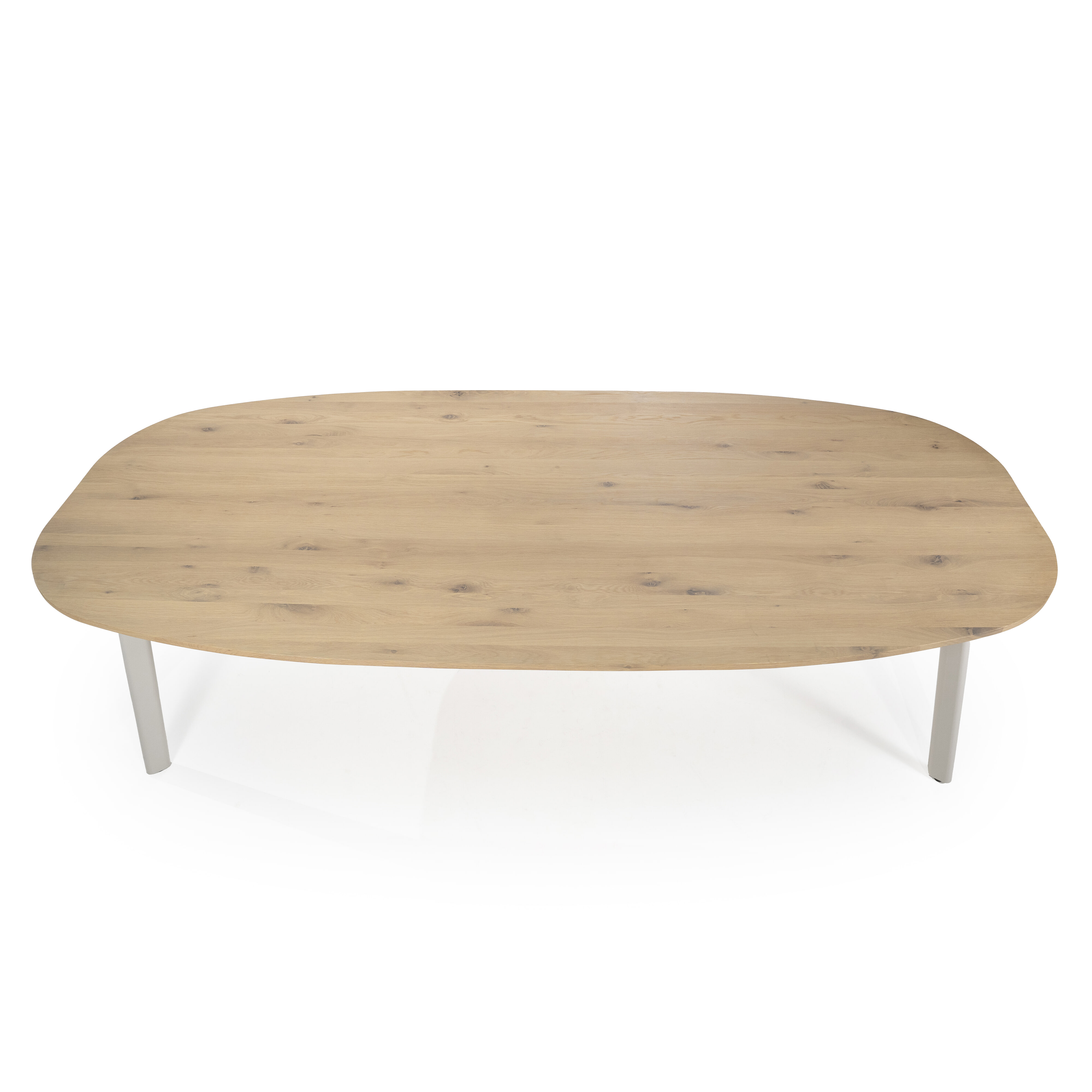 Eleonora Deens Ovale Eettafel 'Dion' Eiken, 260 x 110cm