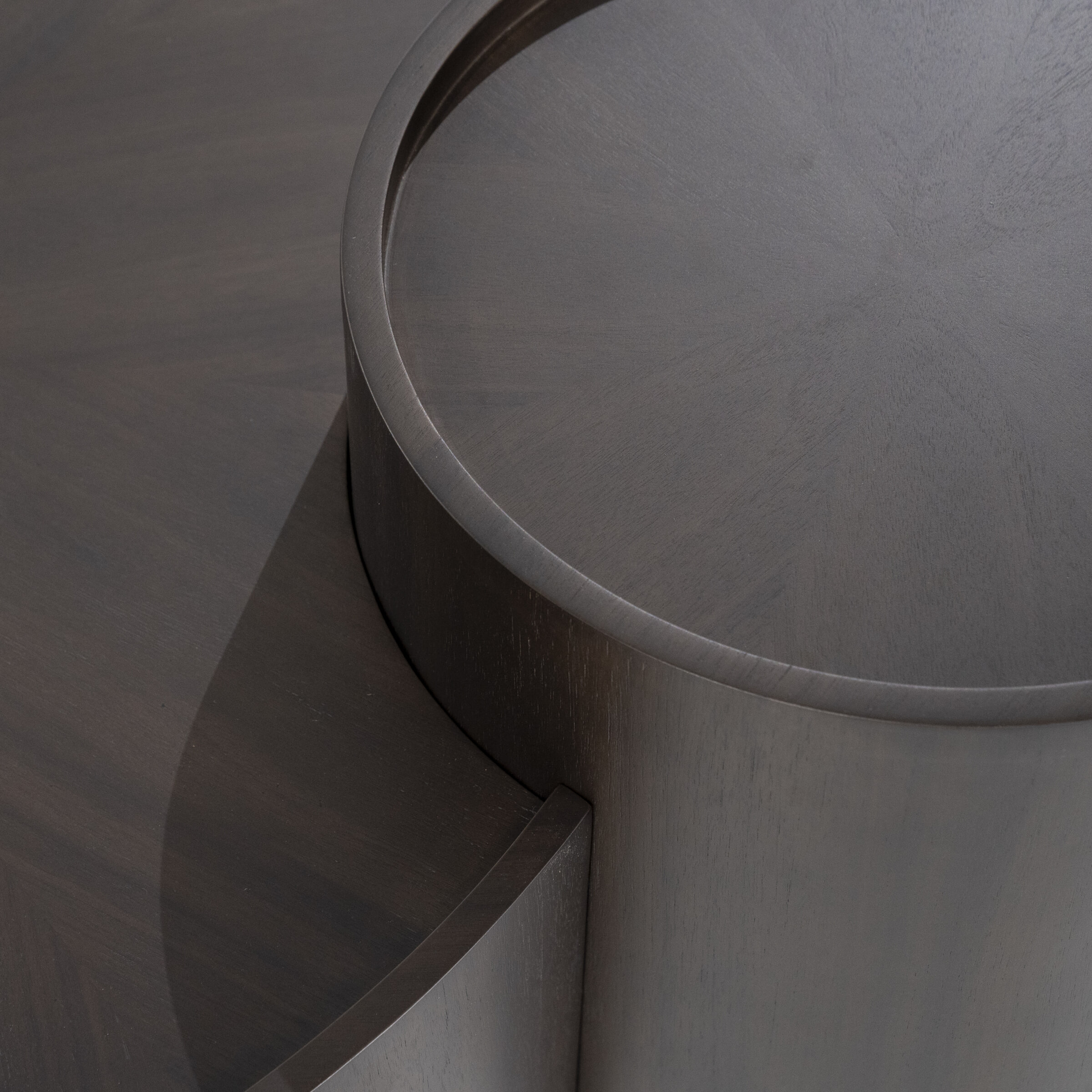 Eleonora Salontafel 'Max' Walnoot, Set van 2 stuks