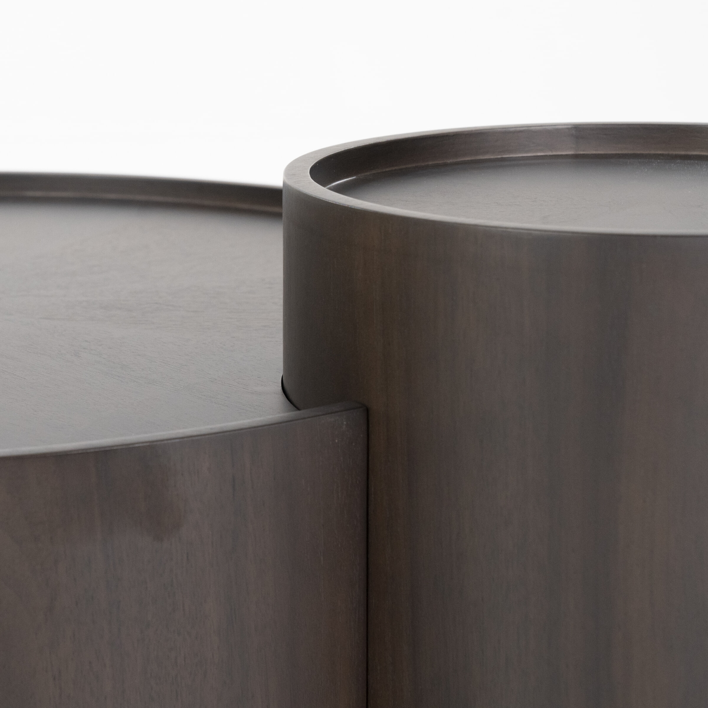 Eleonora Salontafel 'Max' Walnoot, Set van 2 stuks