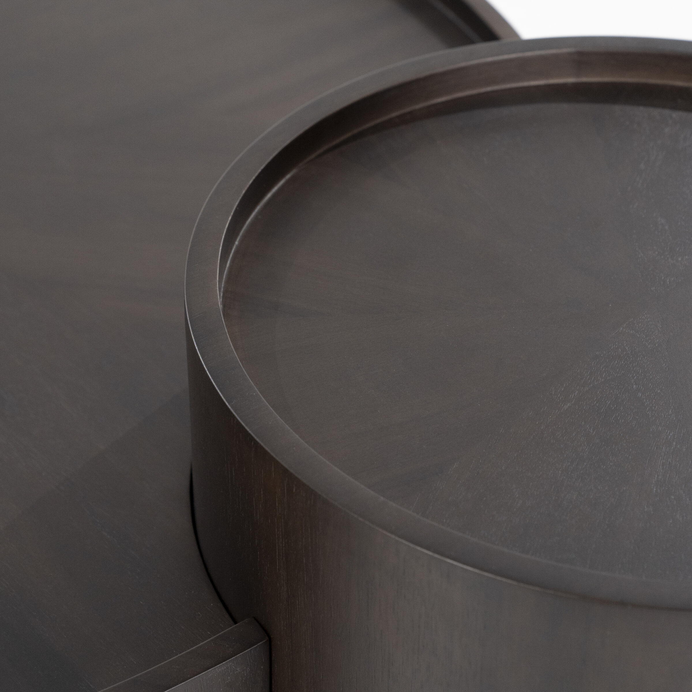 Eleonora Salontafel 'Max' Walnoot, Set van 2 stuks