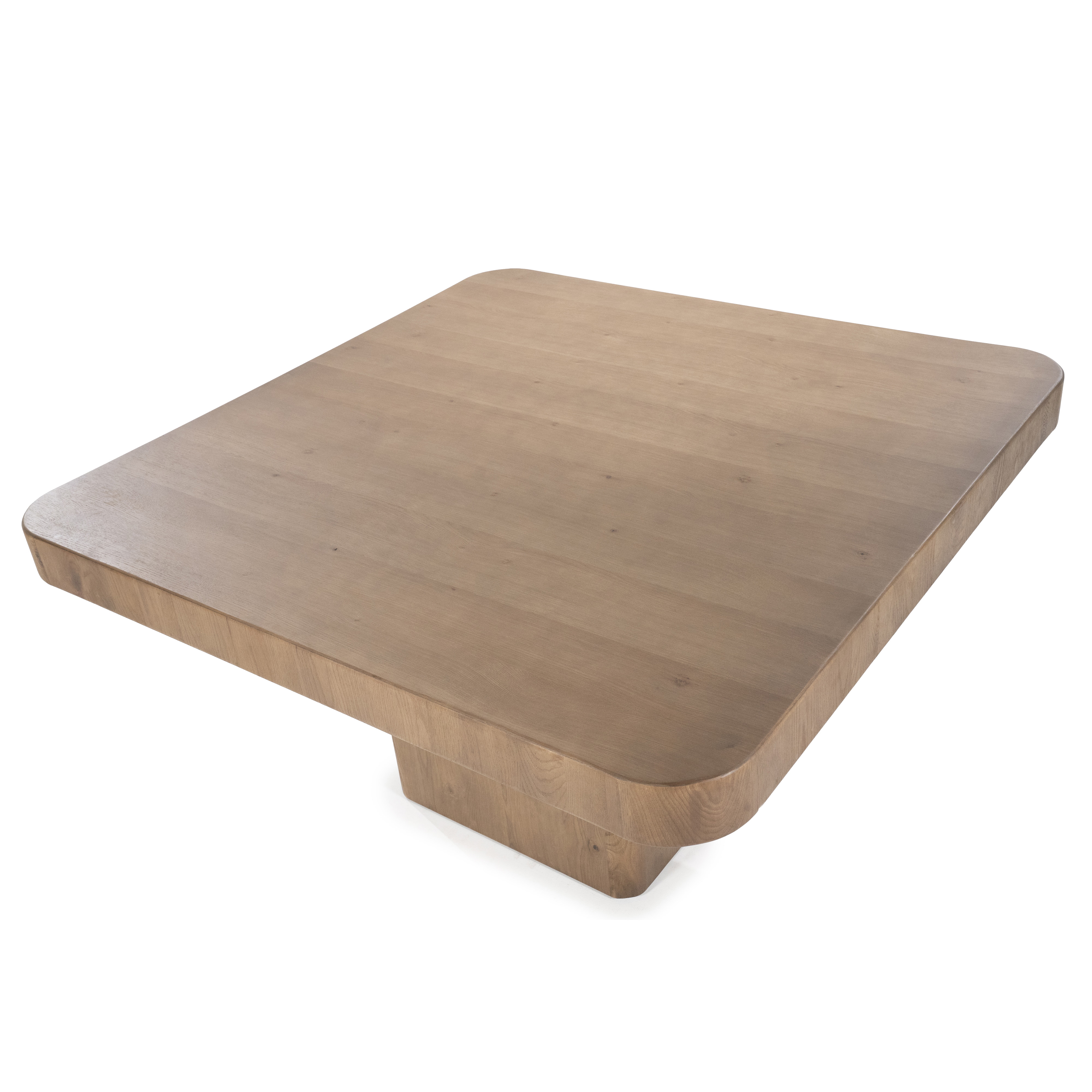 Eleonora Vierkante Eettafel 'Harmonie' Eiken, 140 x 140cm, kleur Bruin