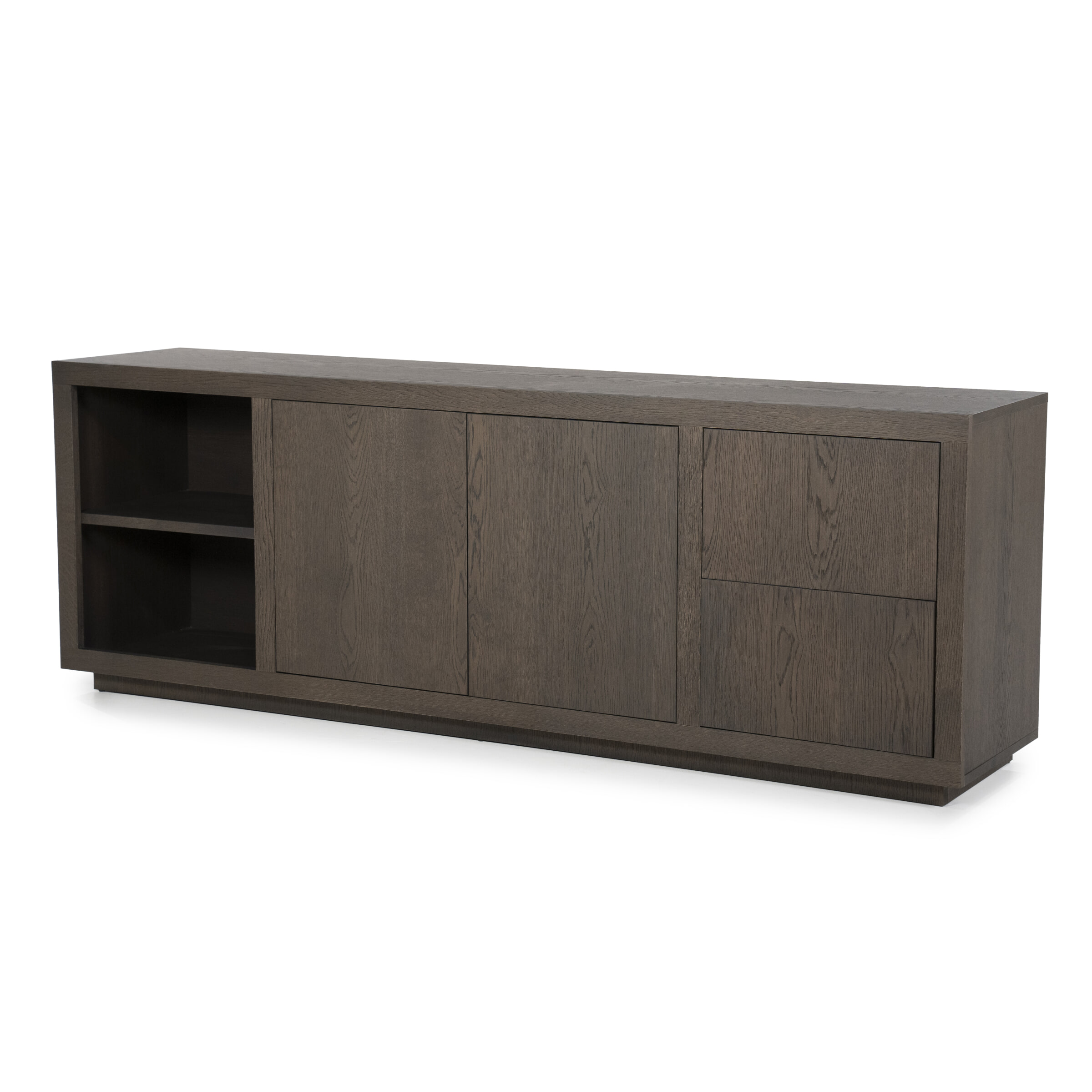 Eleonora Dressoir 'Helsinki' Eiken, 200cm, kleur Bruin