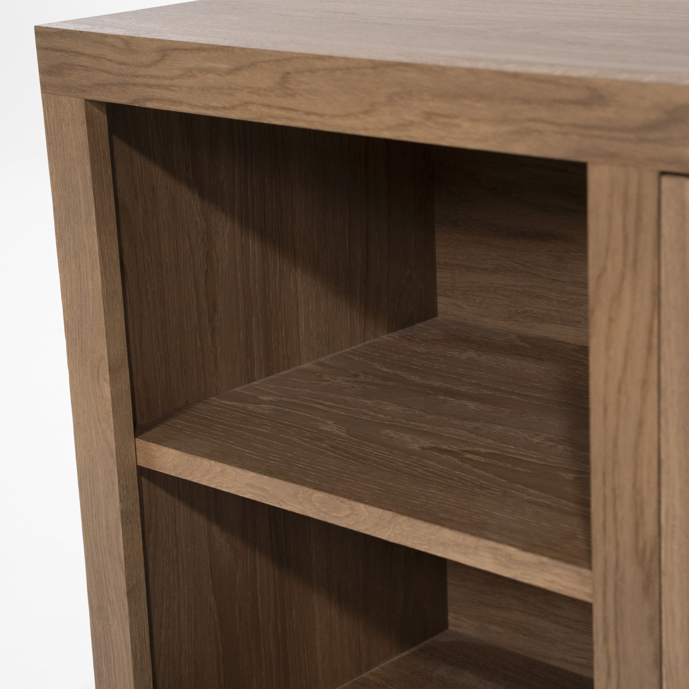 Eleonora Dressoir 'Helsinki' Eiken, 200cm, kleur Lichtbruin