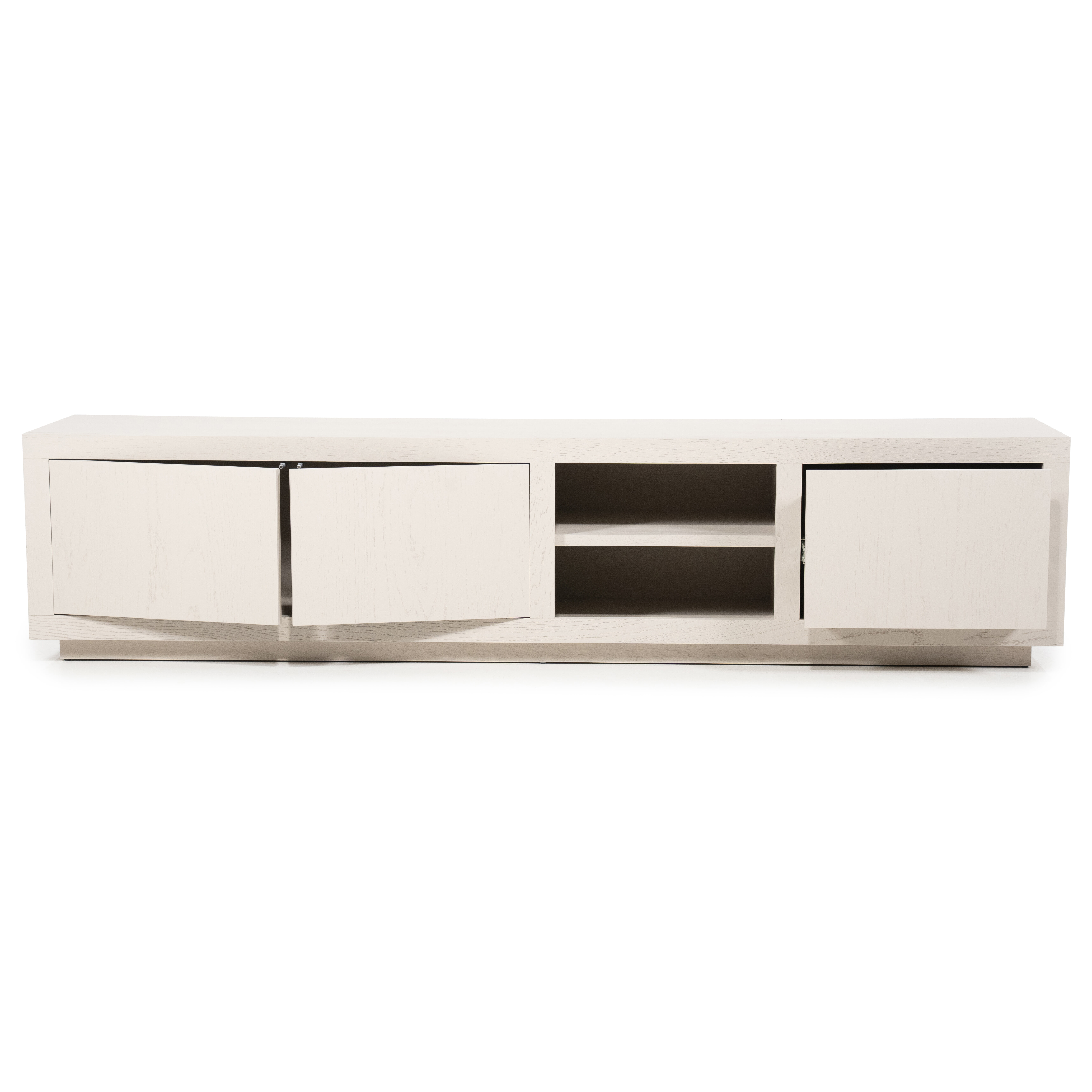 Eleonora TV-meubel 'Helsinki' Eiken, 200cm, kleur Taupe
