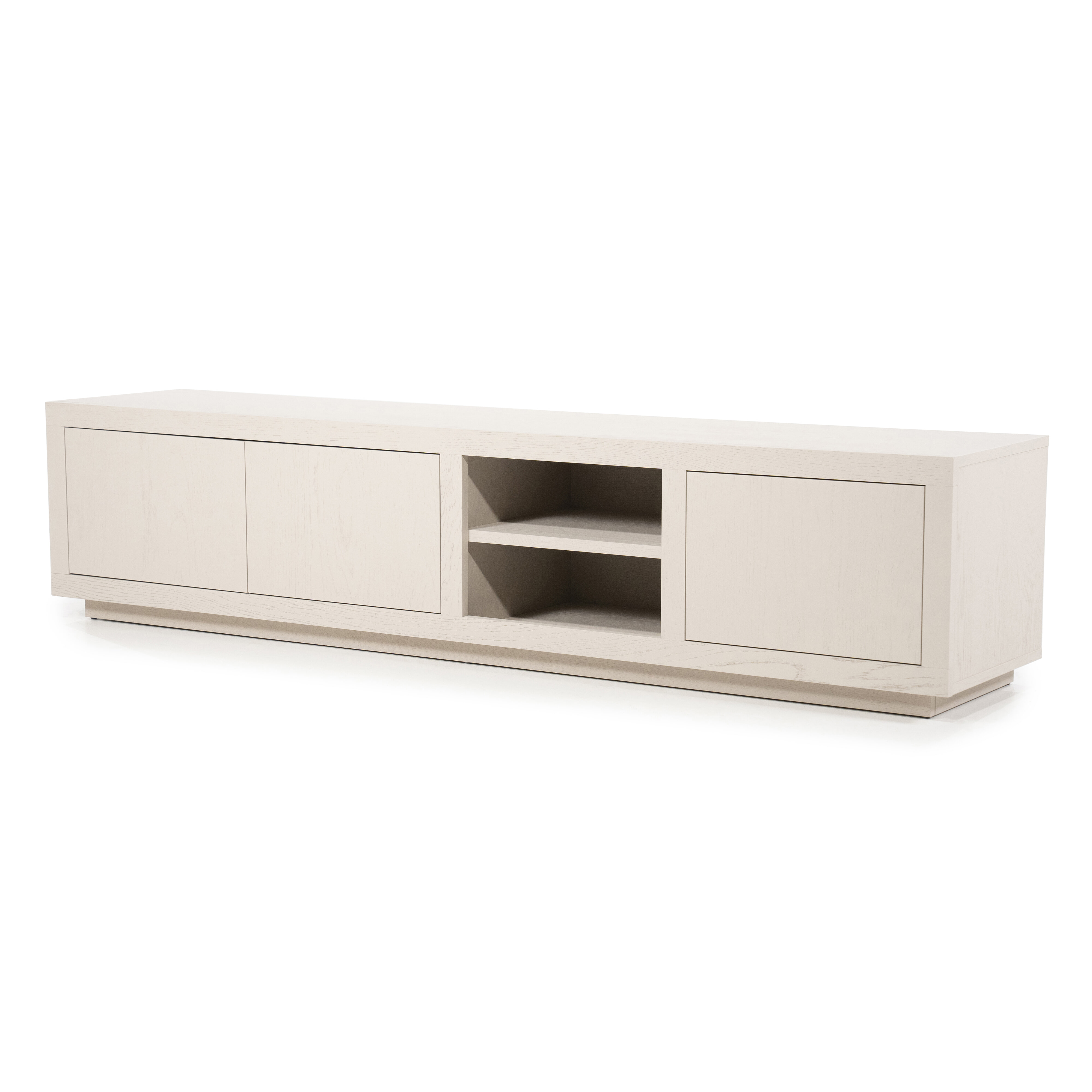 Eleonora TV-meubel 'Helsinki' Eiken, 200cm, kleur Taupe