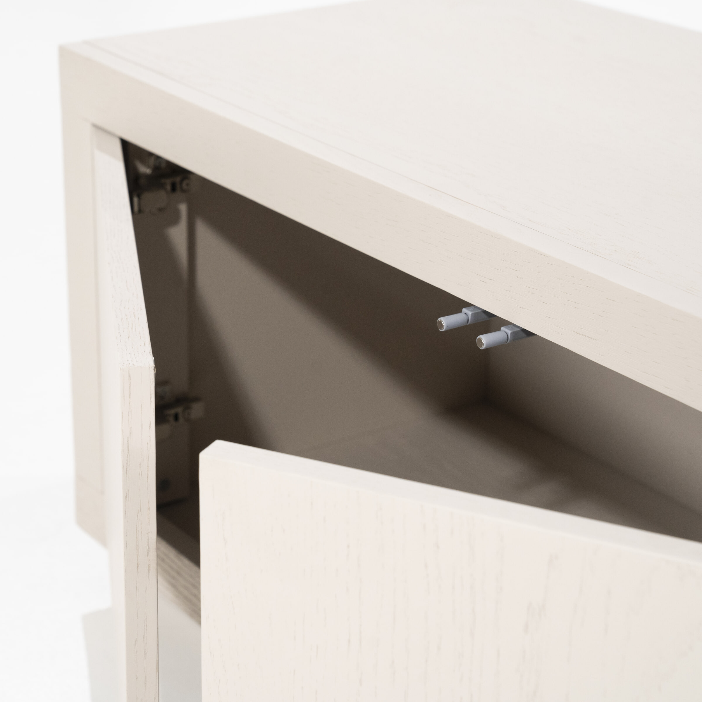 Eleonora TV-meubel 'Helsinki' Eiken, 200cm, kleur Taupe