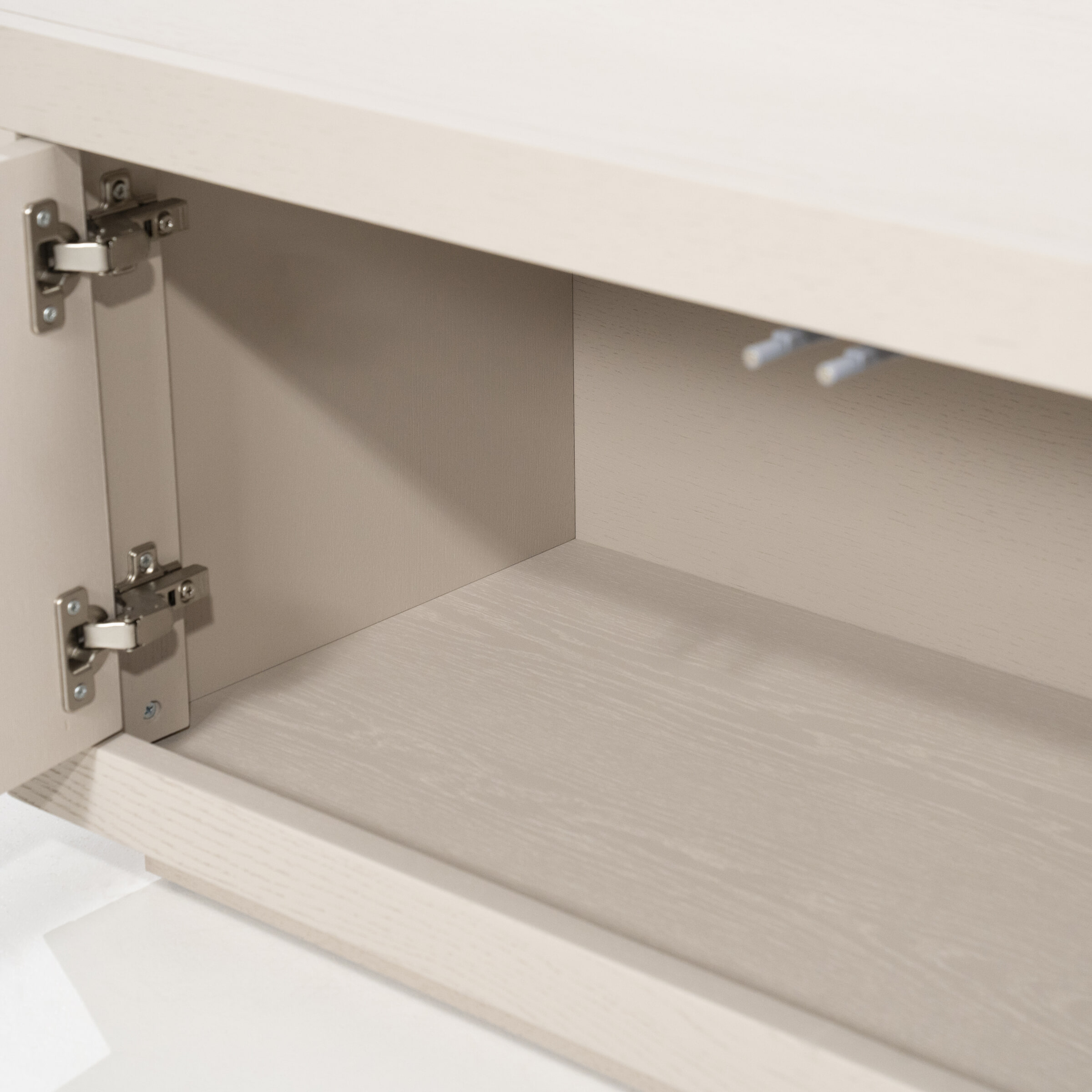 Eleonora TV-meubel 'Helsinki' Eiken, 200cm, kleur Taupe