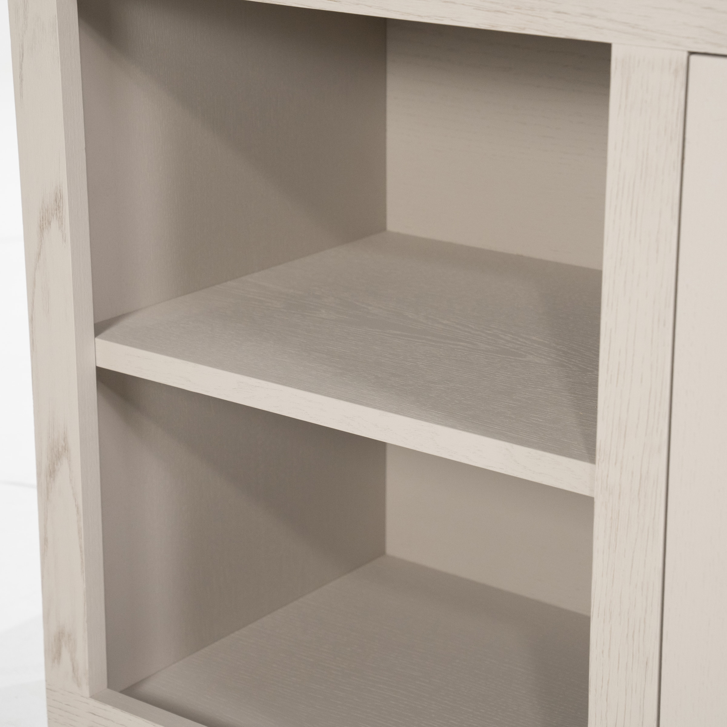 Eleonora Dressoir 'Helsinki' Eiken, 200cm, kleur Taupe