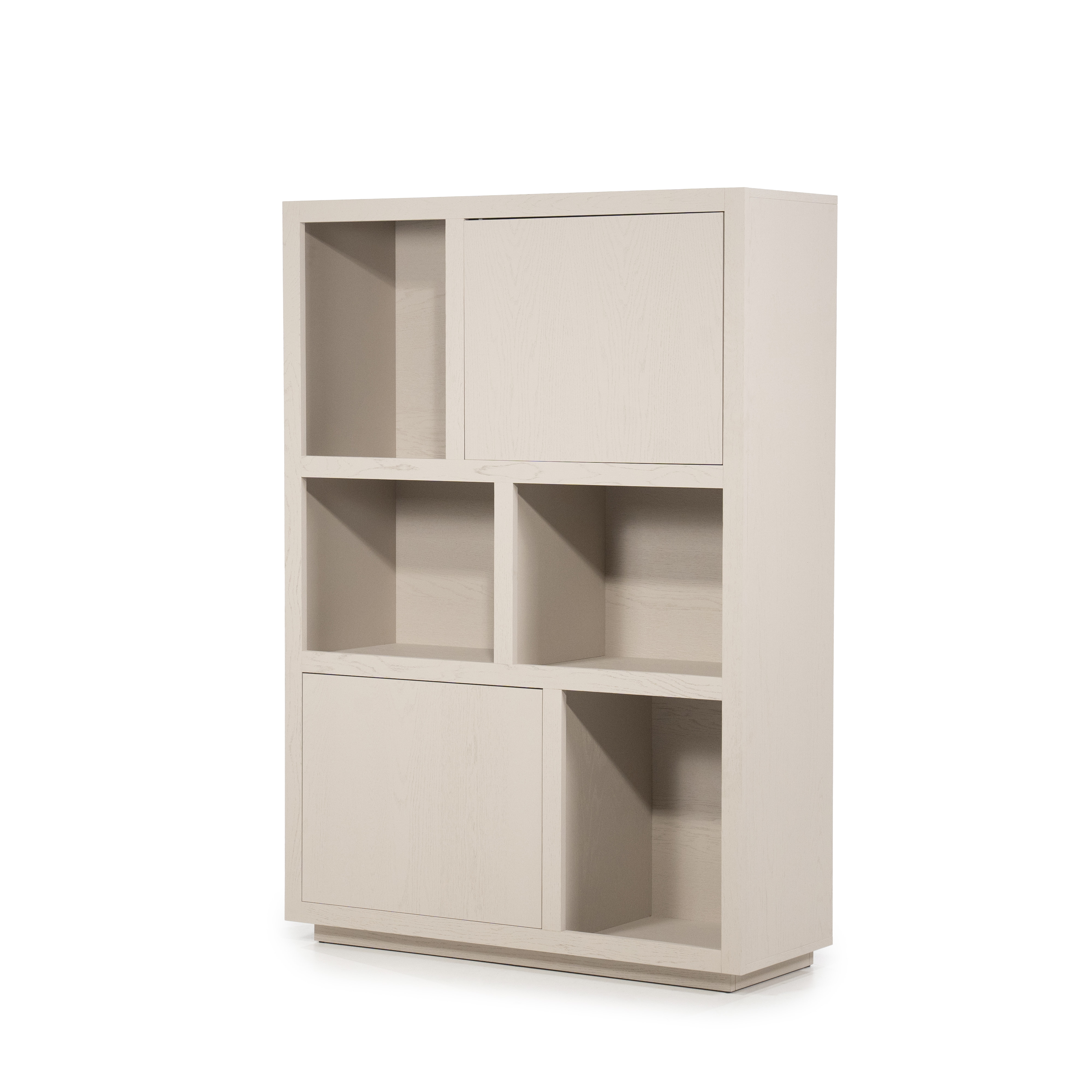 Eleonora Opbergkast 'Helsinki' Eiken, 170 x 120cm, kleur Taupe