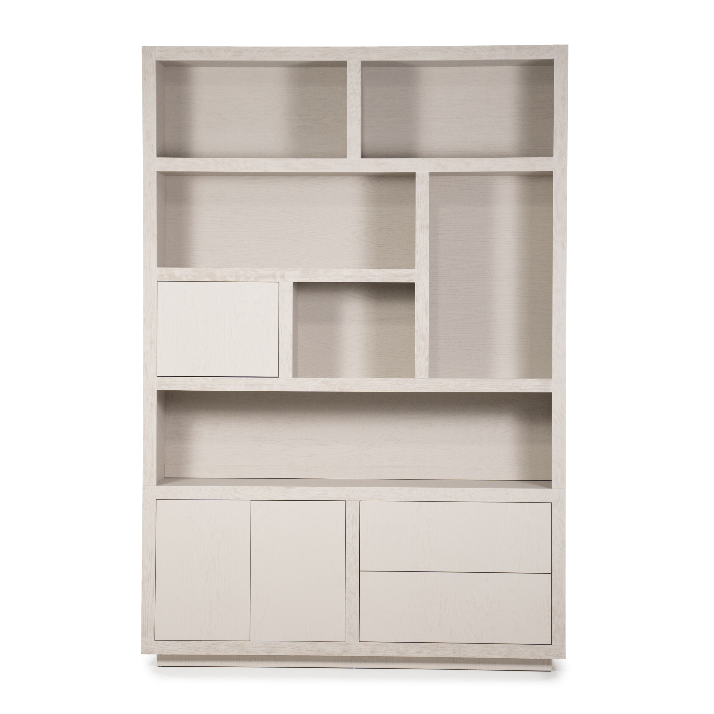 Eleonora Opbergkast 'Helsinki' Eiken, 220 x 150cm, kleur Taupe