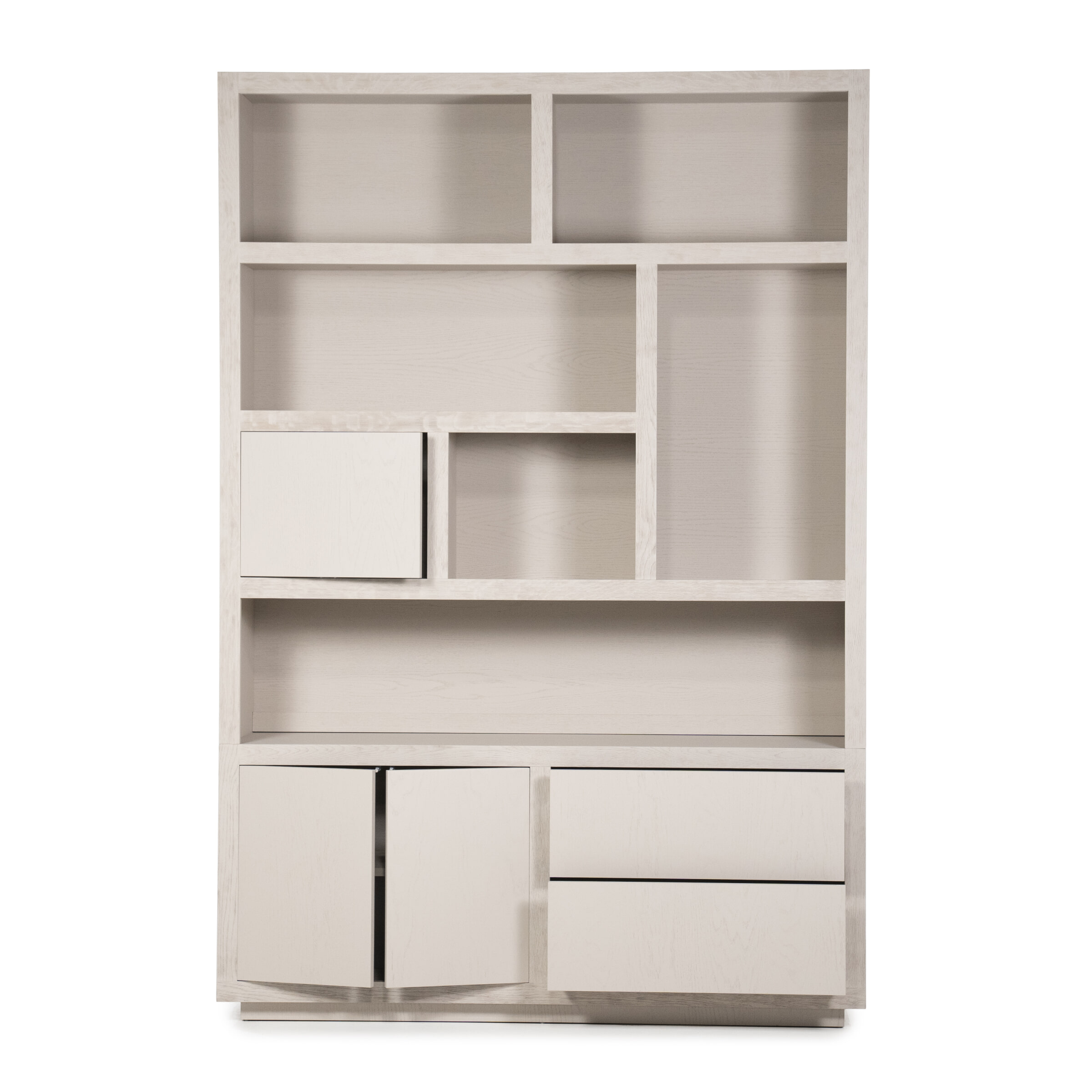 Eleonora Opbergkast 'Helsinki' Eiken, 220 x 150cm, kleur Taupe