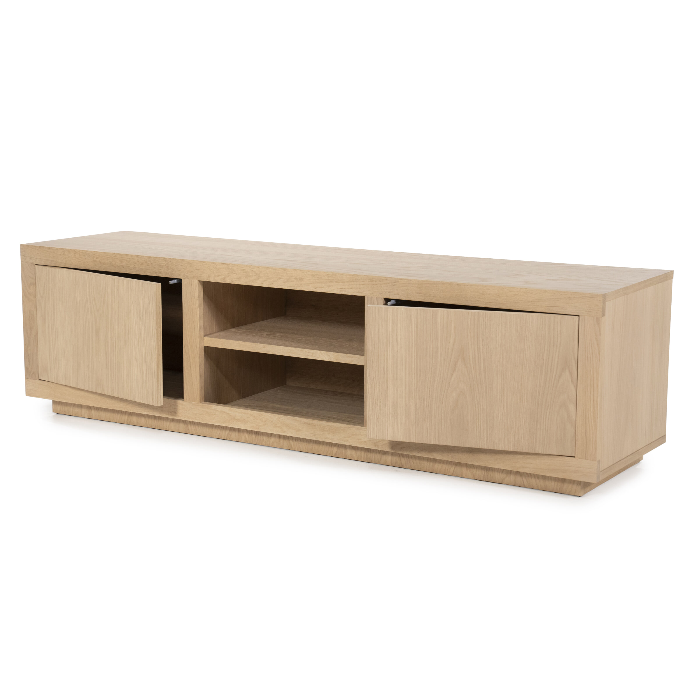 Eleonora TV-meubel 'Helsinki' Eiken, 160cm, kleur Naturel