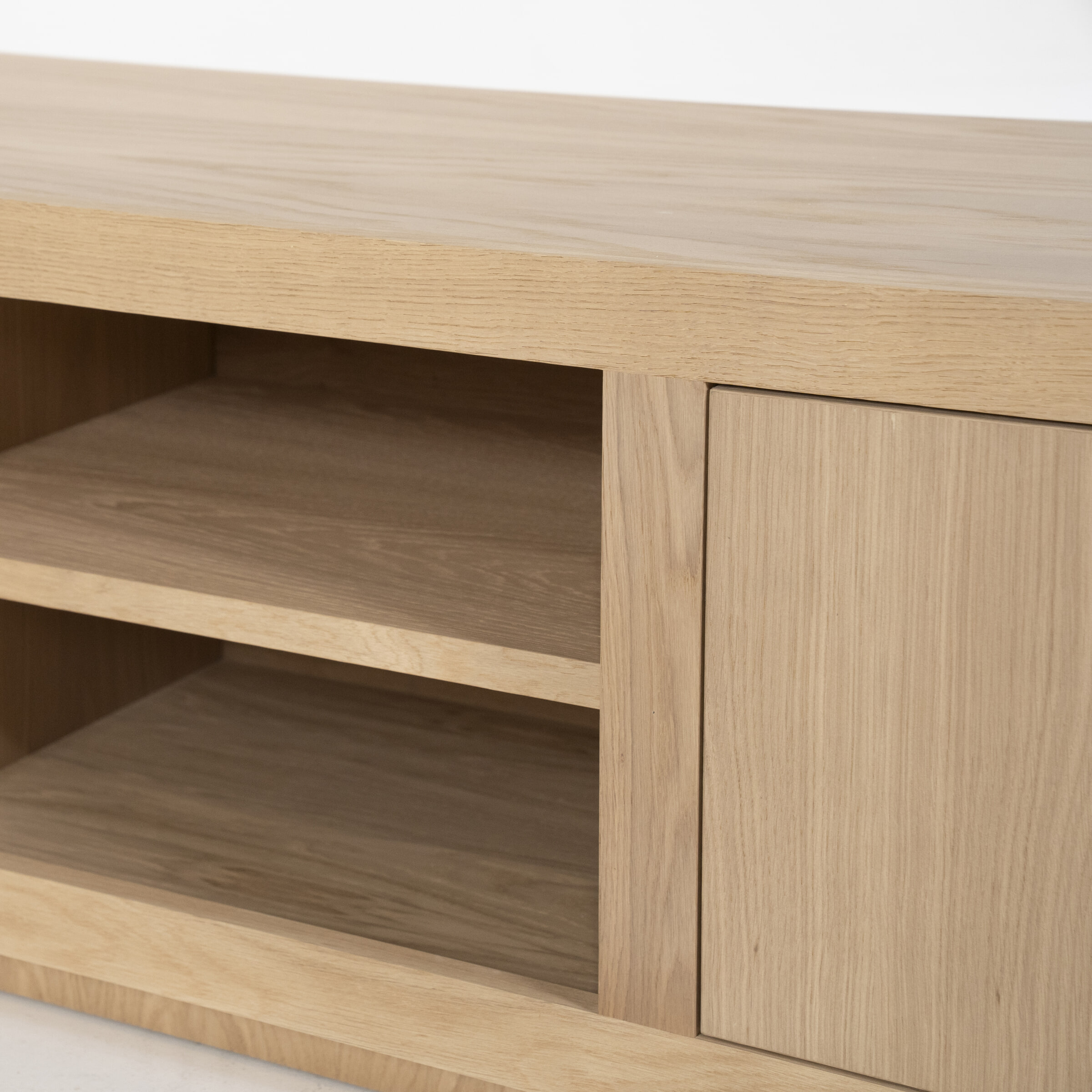 Eleonora TV-meubel 'Helsinki' Eiken, 160cm, kleur Naturel
