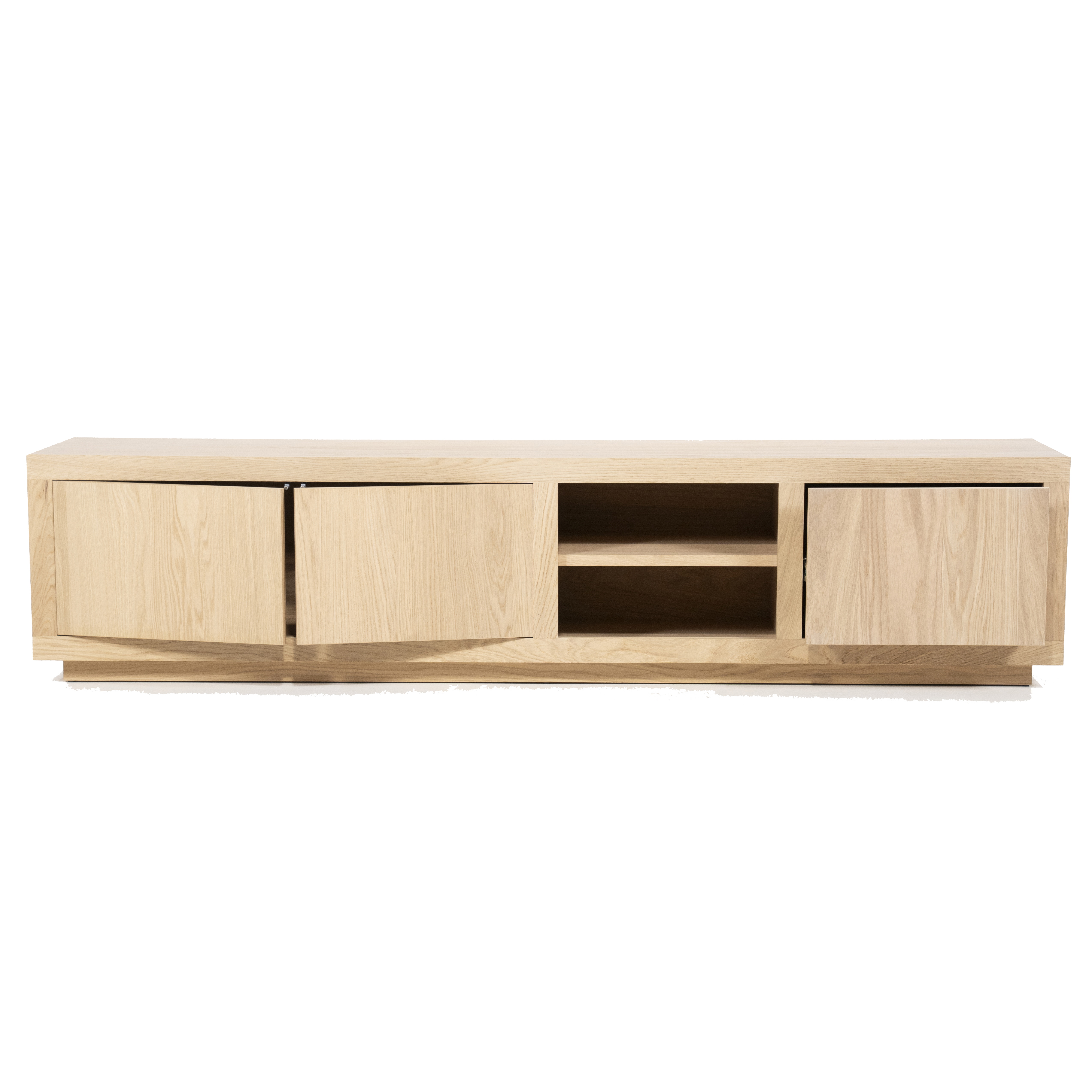 Eleonora TV-meubel 'Helsinki' Eiken, 200cm, kleur Naturel